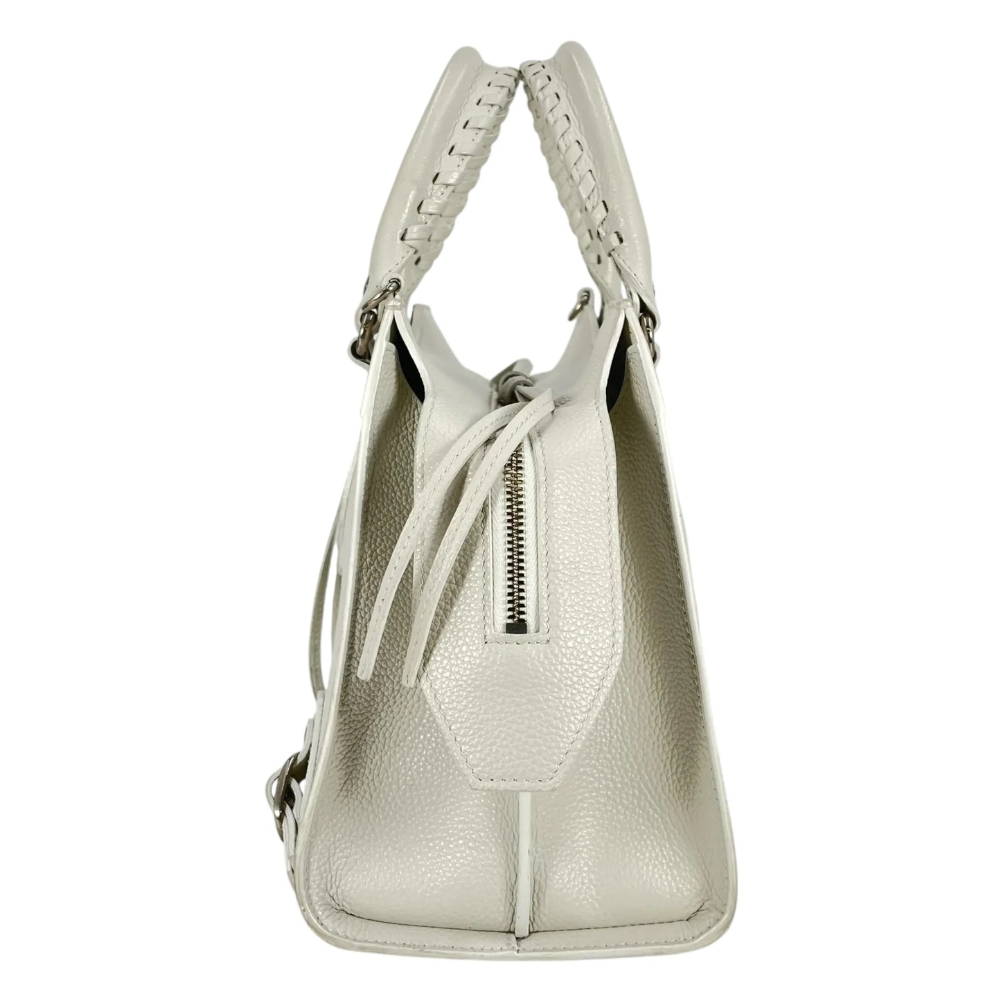 Balenciaga Neo Classic City Hand Bag - White