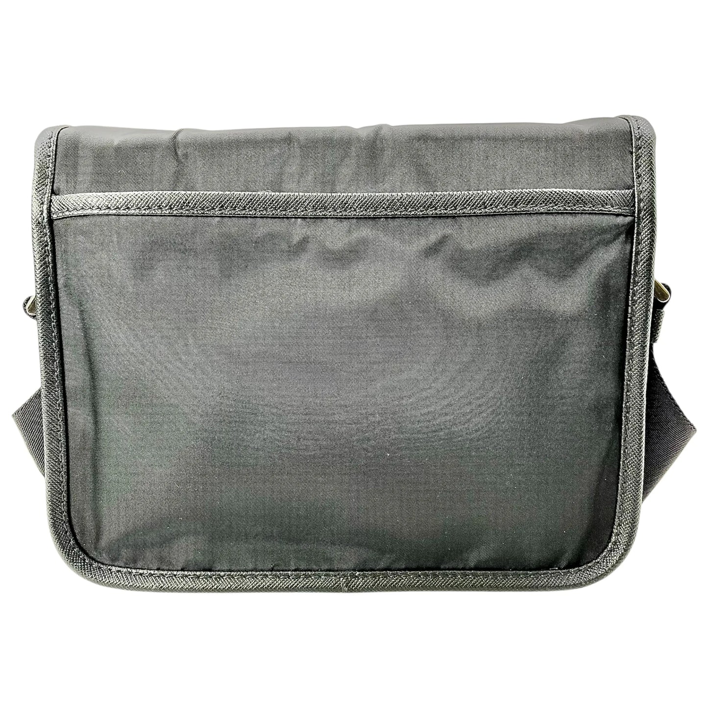 PRADA Re-Nylon Shoulder Bag with Pouch - Black