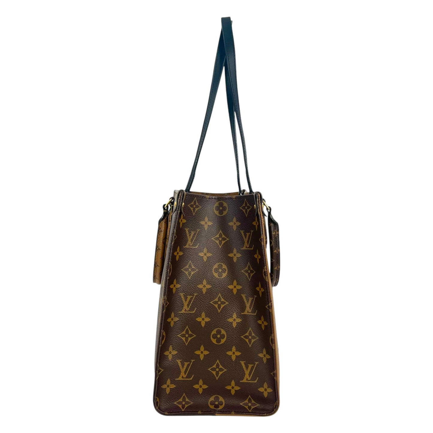 Louis Vuitton On The Go PM Hand Bag Tote Bag - Brown - 33554
