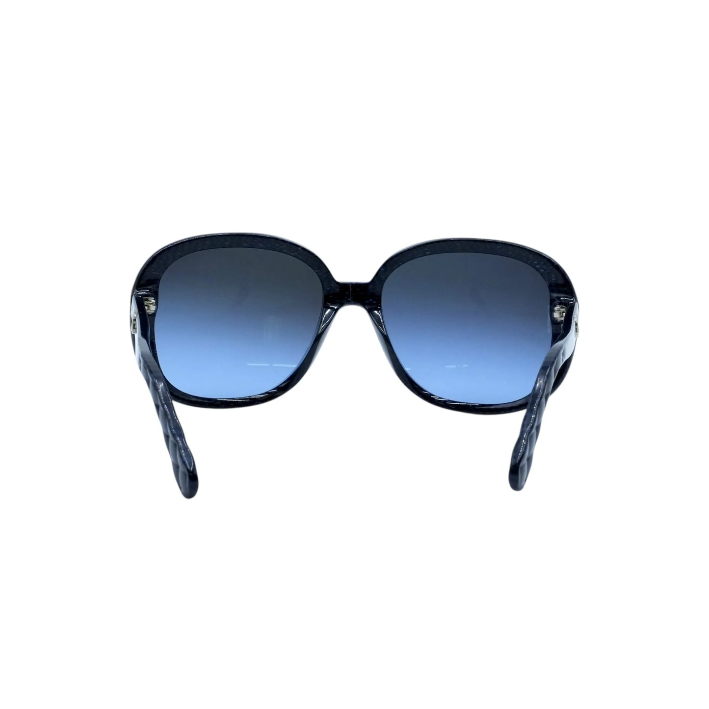CHANEL CC Logo Blue Frame Sunglasses - Blue - 34485