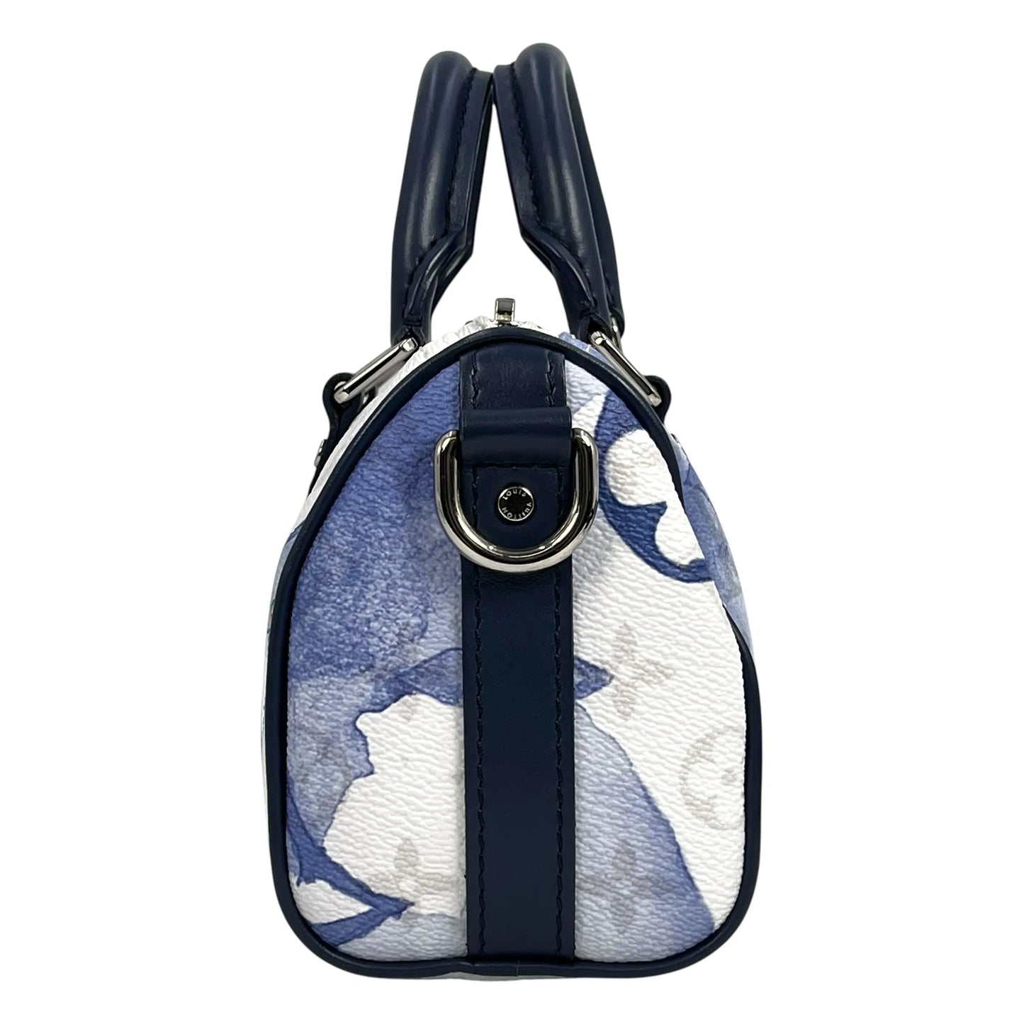Louis Vuitton Monogram Watercolor Keepall XS Shoulder Bag Mini Bag - White × Blue