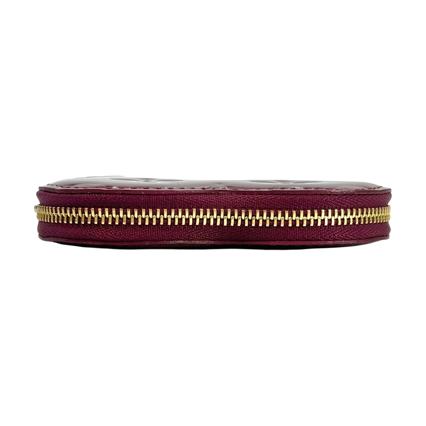 Louis Vuitton Porte Monnaie Coeur Vernis Coin Case - Purple