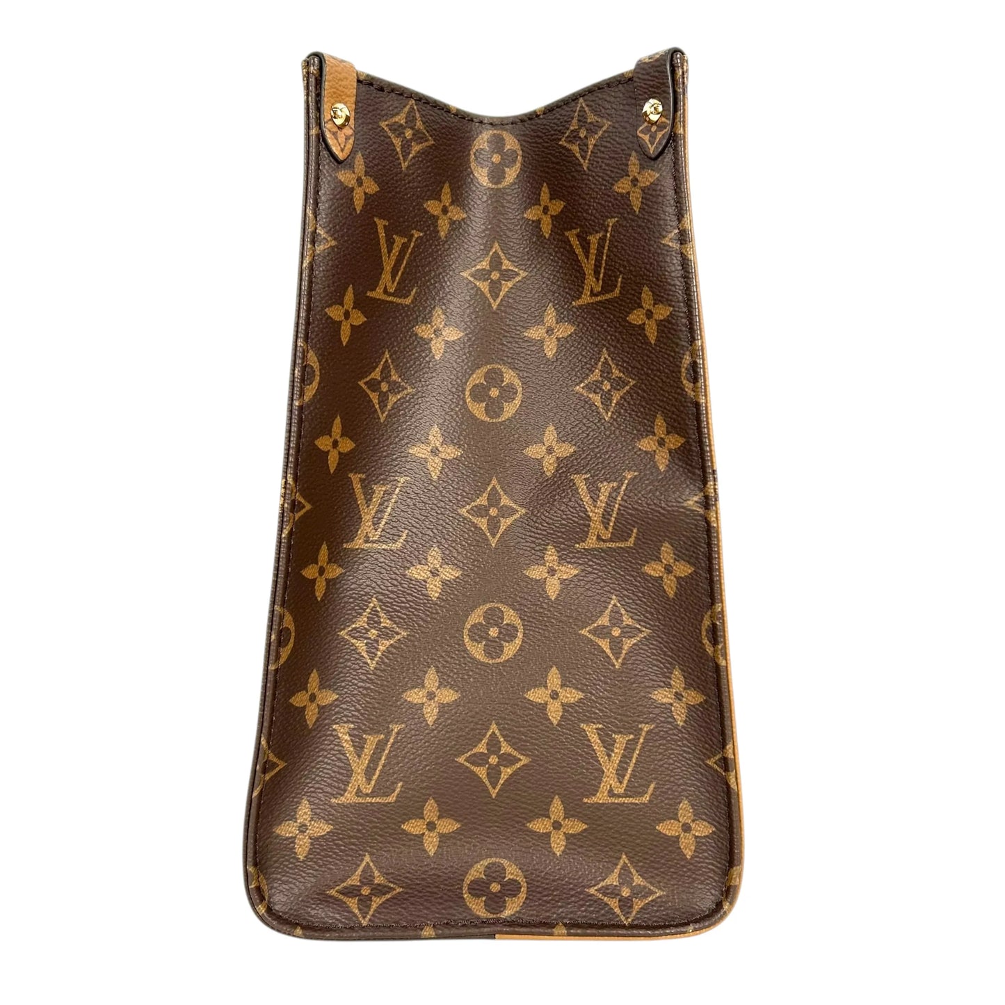 Louis Vuitton On The Go MM Hand Bag Shoulder Bag - Brown - 34948