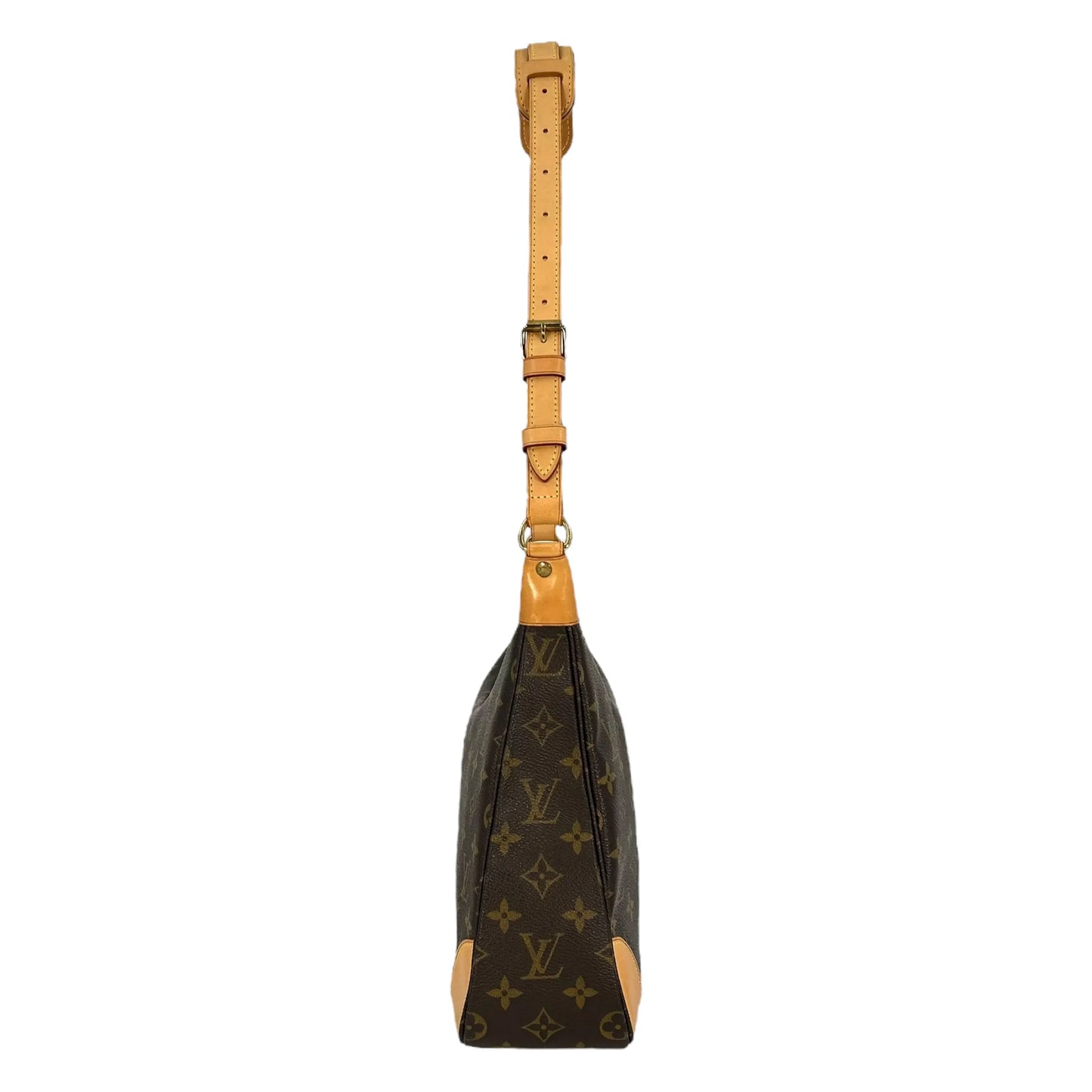 Louis Vuitton Boulogne PM Monogram Canvas Shoulder Bag - Brown
