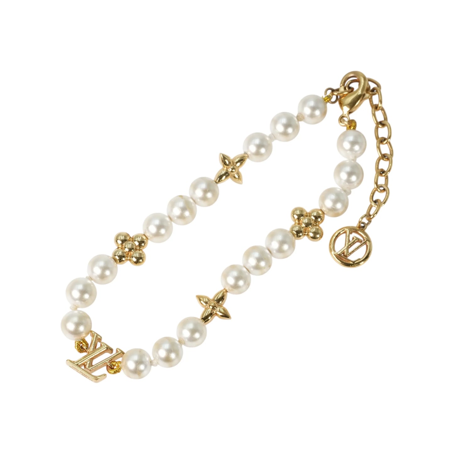 Louis Vuitton My LV Pearl Bracelet - Gold Plated