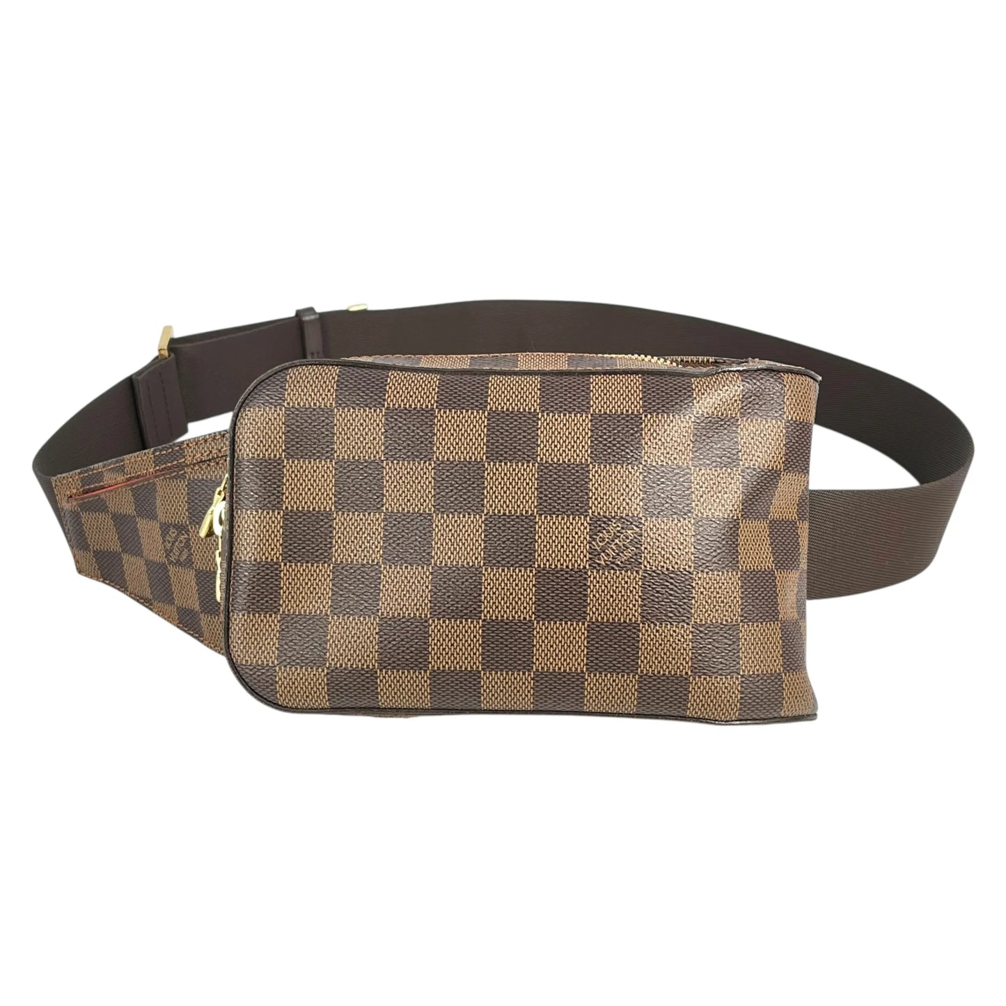 LOUIS VUITTON Geronimos Damier Ebene Waist Bag Body Bag - Brown