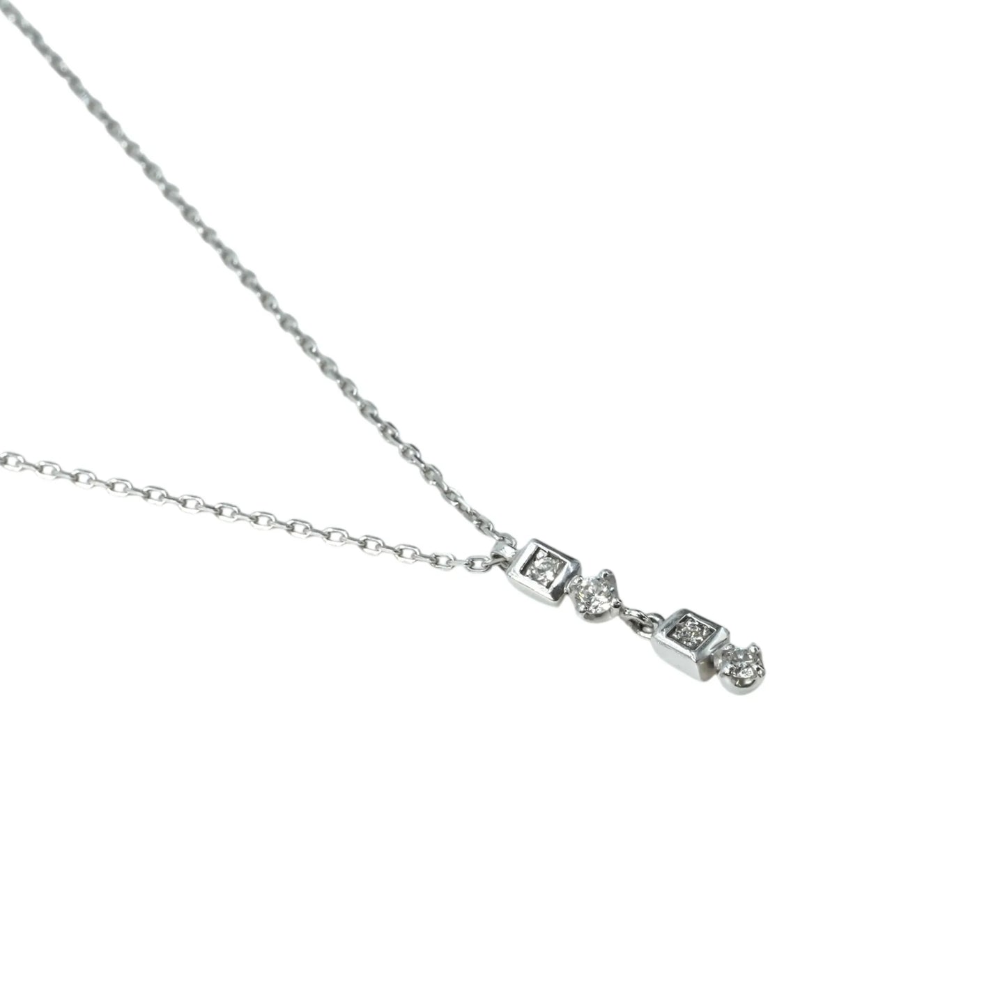 STAR JEWELRY Diamond 0.09 Necklace - 18KWG