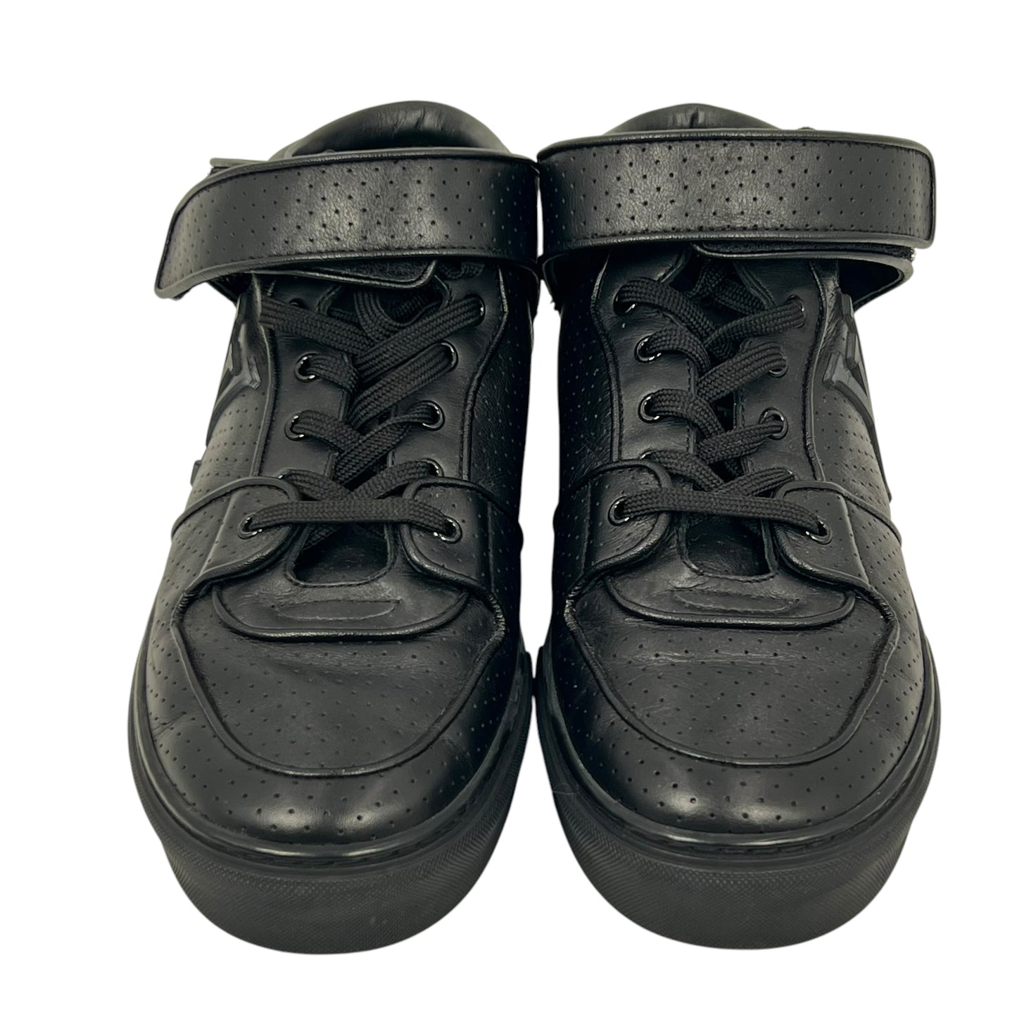 Louis Vuitton Black Leather Sneakers Men’s