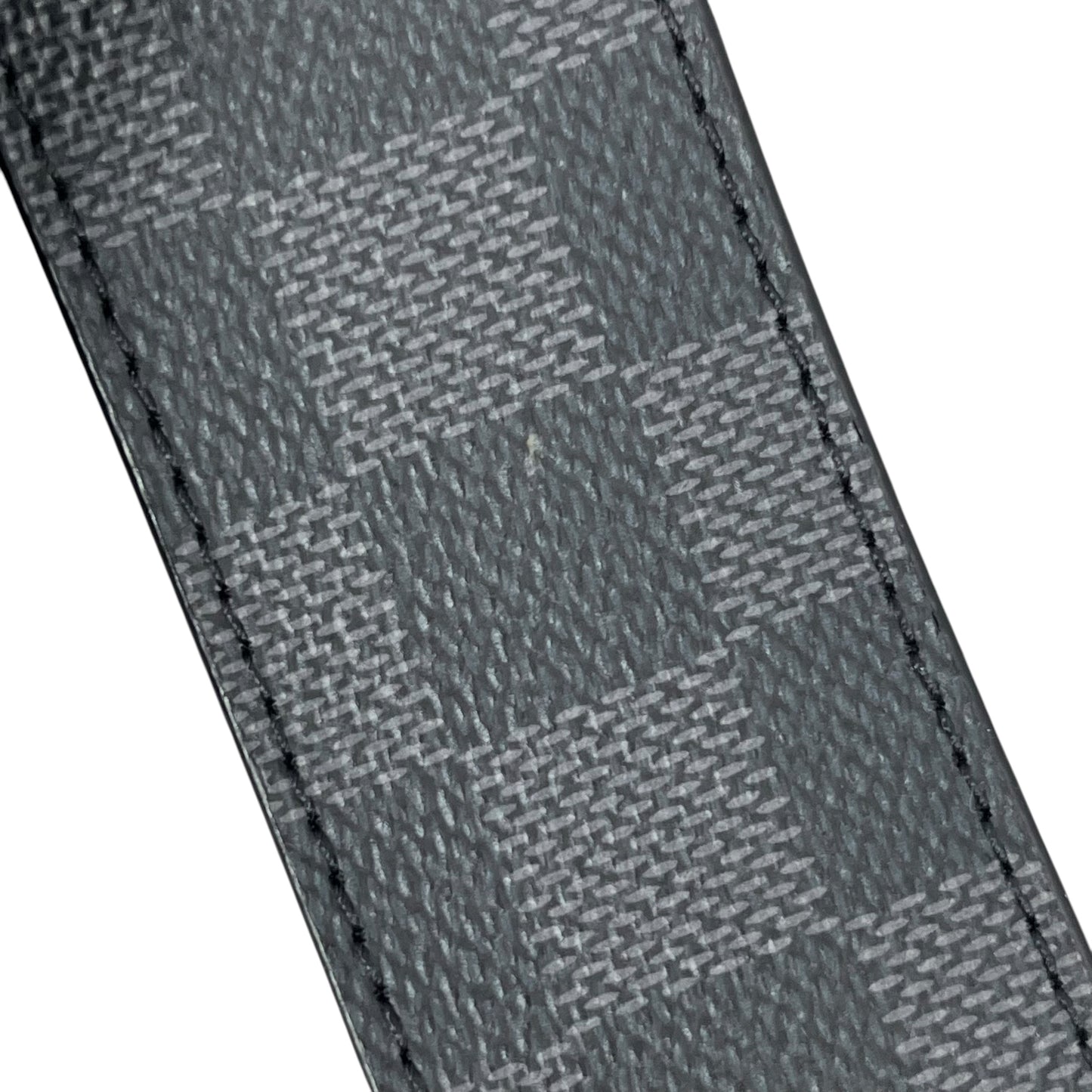 Louis Vuitton Initiales Damier Graphite Belt