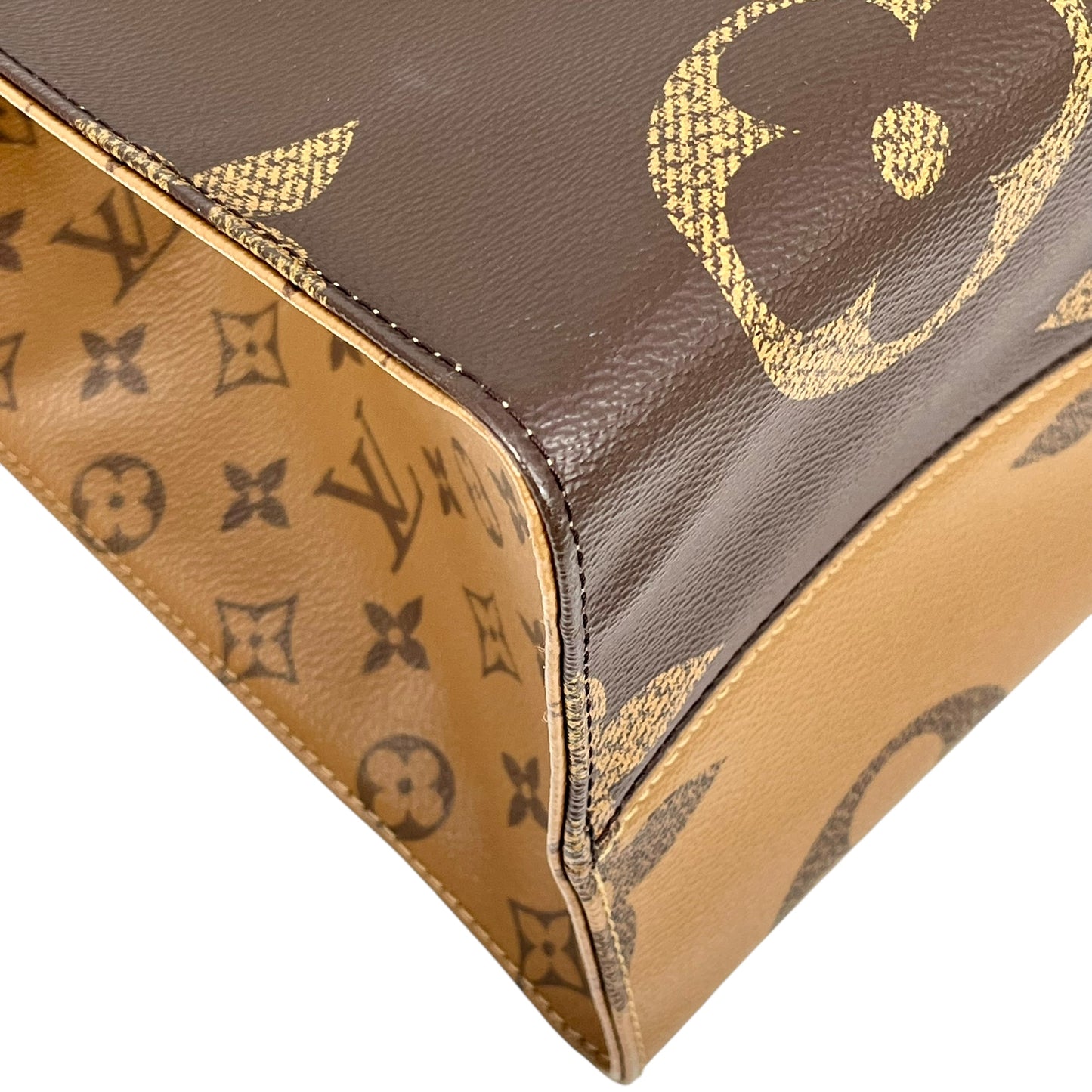 Louis Vuitton On The Go GM Brown Tote Bag