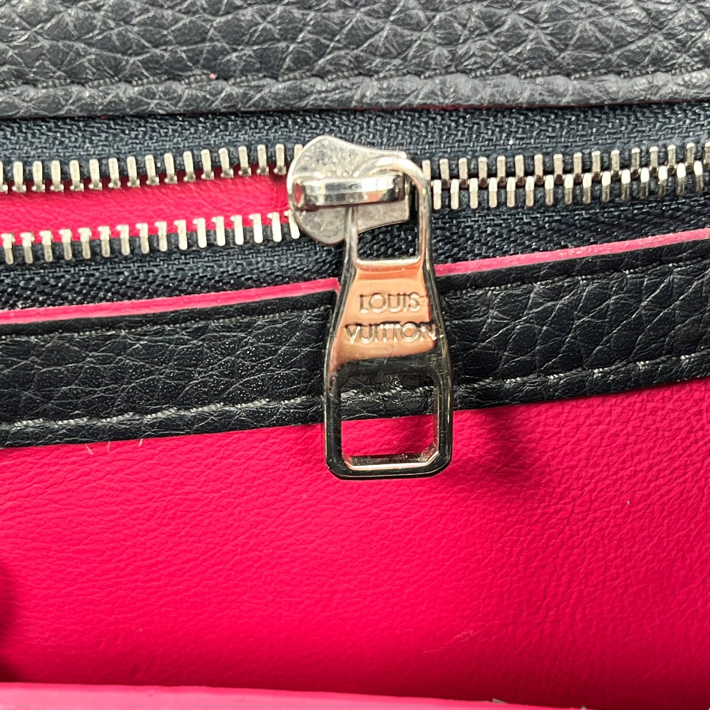 Louis Vuitton CapucinesBB taurillon Black Pink