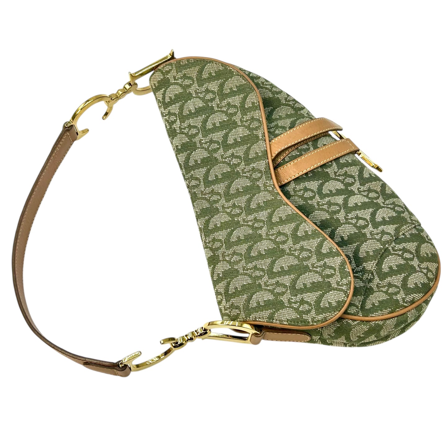Dior Saddle Trotte canvas Shoulder Bag
