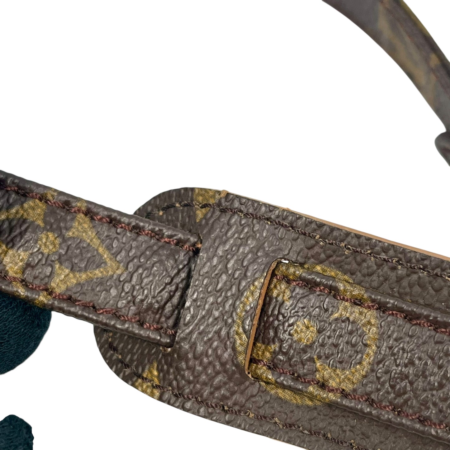 Louis Vuitton Monogram Canvas Leather Shoulder Strap 101cm