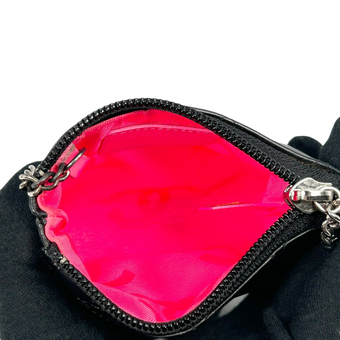 CHANEL Cambon Line Coco Mark Coin Purse