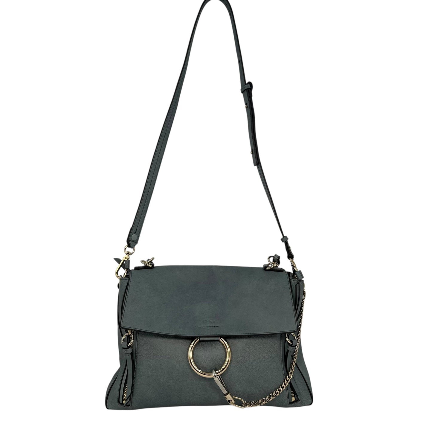 Chloé Faye Day Hand Bag Shoulder Bag - Blue