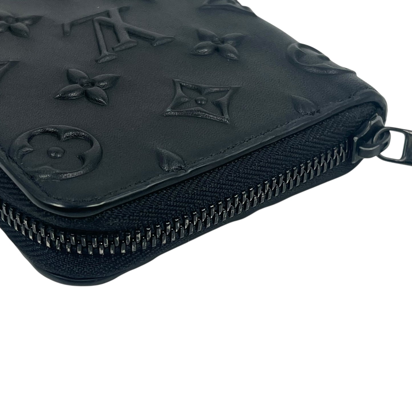 Louis Vuitton Zippy Long Wallet Vertical - Black