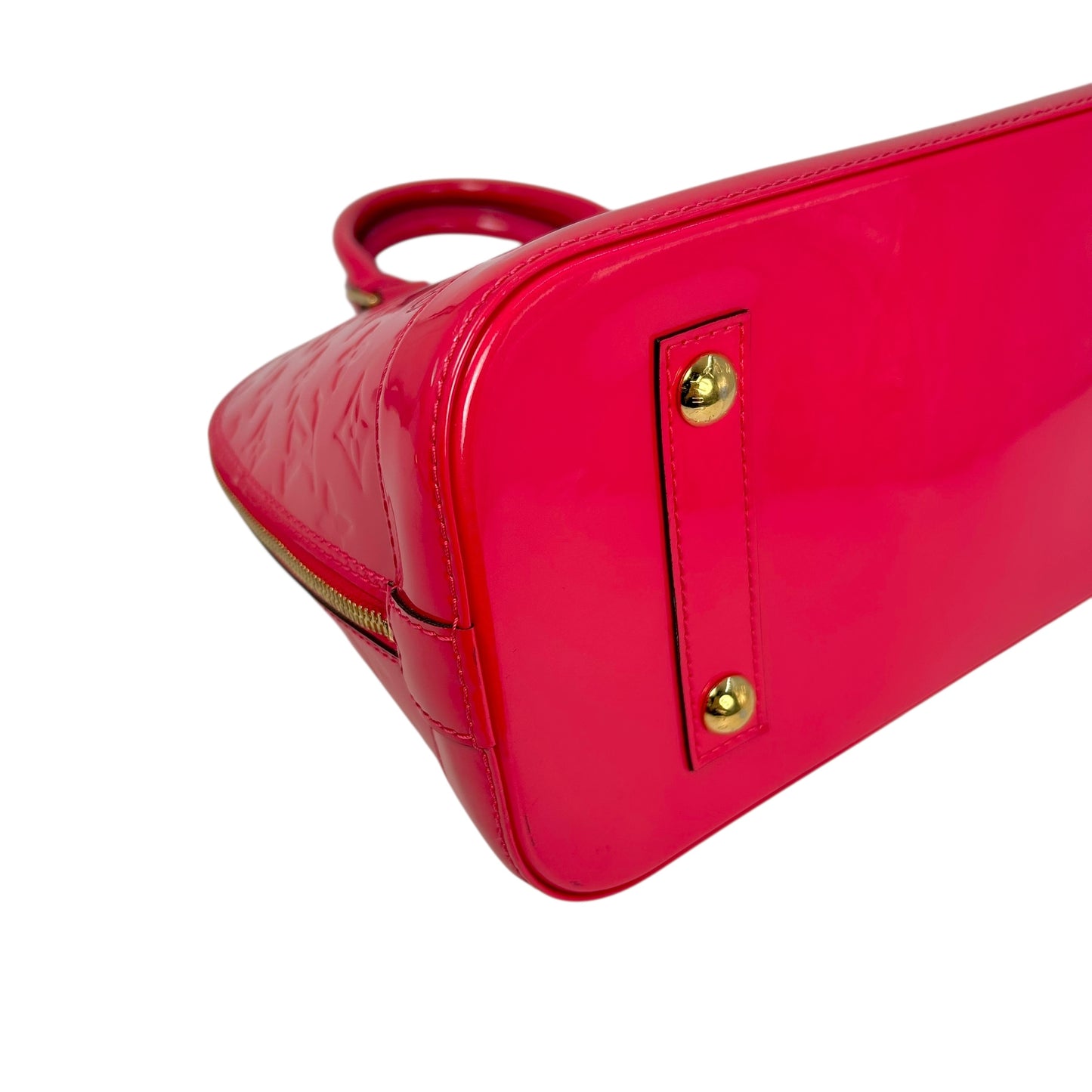 Louis Vuitton Vernis Alma PM Hand Bag - Pink