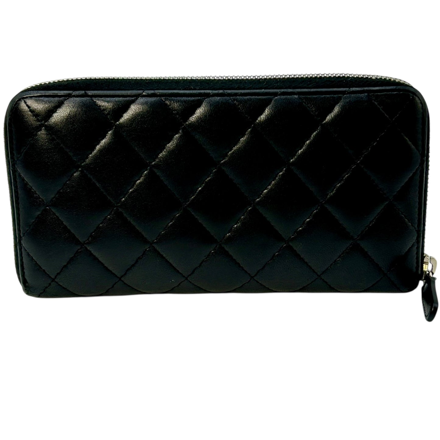 CHANEL Cambon Line Long Wallet - Black