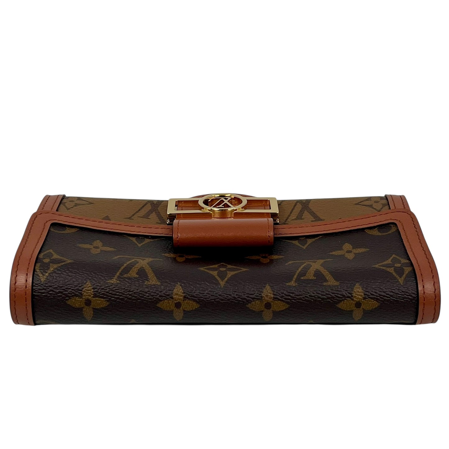 Louis Vuitton Portefeuille Sarah Dauphine Long Wallet - Brown
