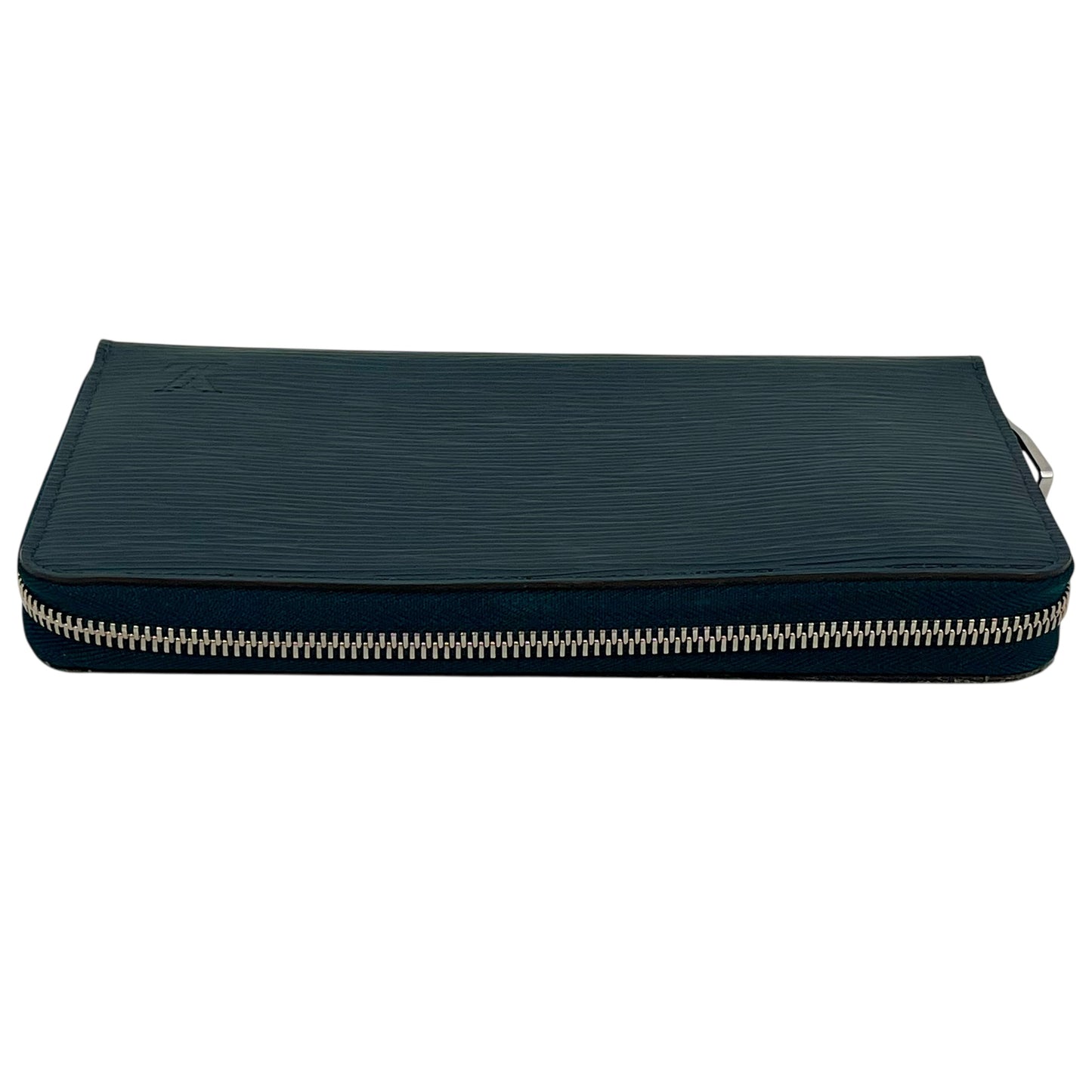 Louis Vuitton Epi Zippy Organizer Long Wallet - Black Blue