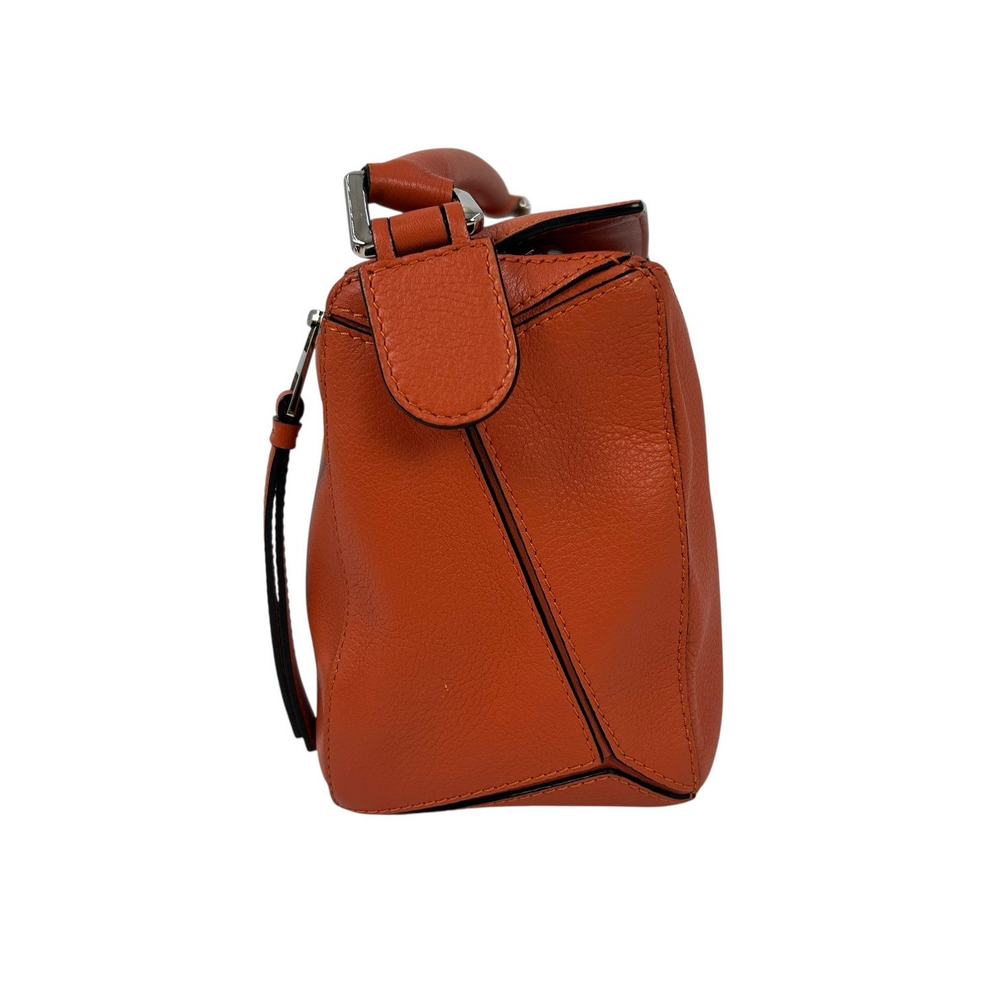 LOEWE Puzzle Bag Small Orange Hand Bag Shoulder Bag