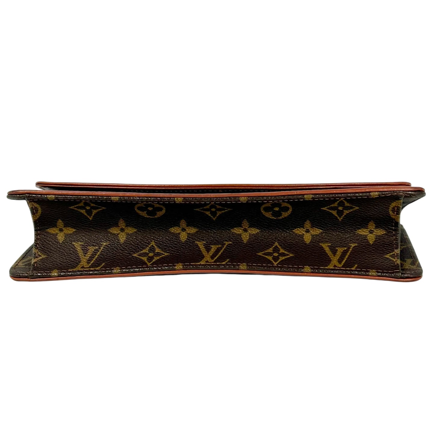 Louis Vuitton Monogram Pochette Dame Clutch Bag - Brown