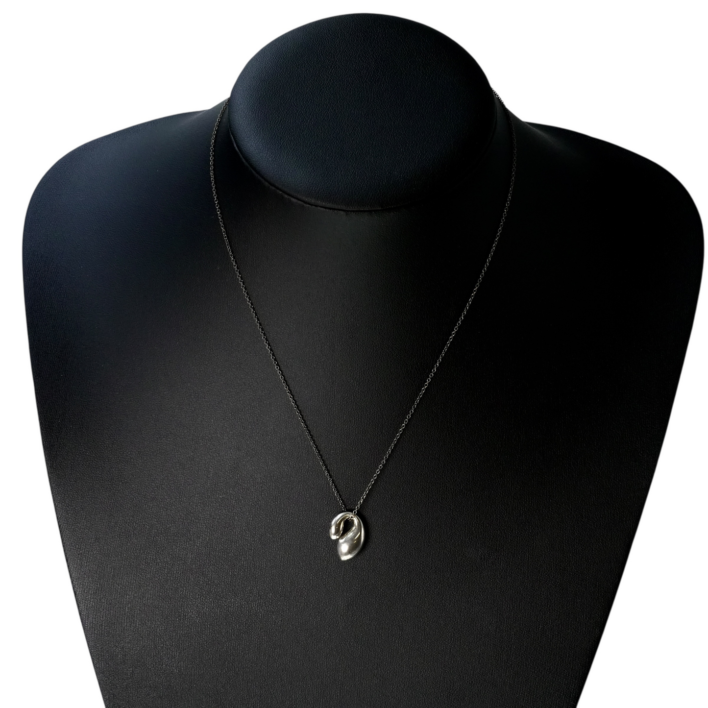 Tiffany Double Teardrop Pendant Necklace