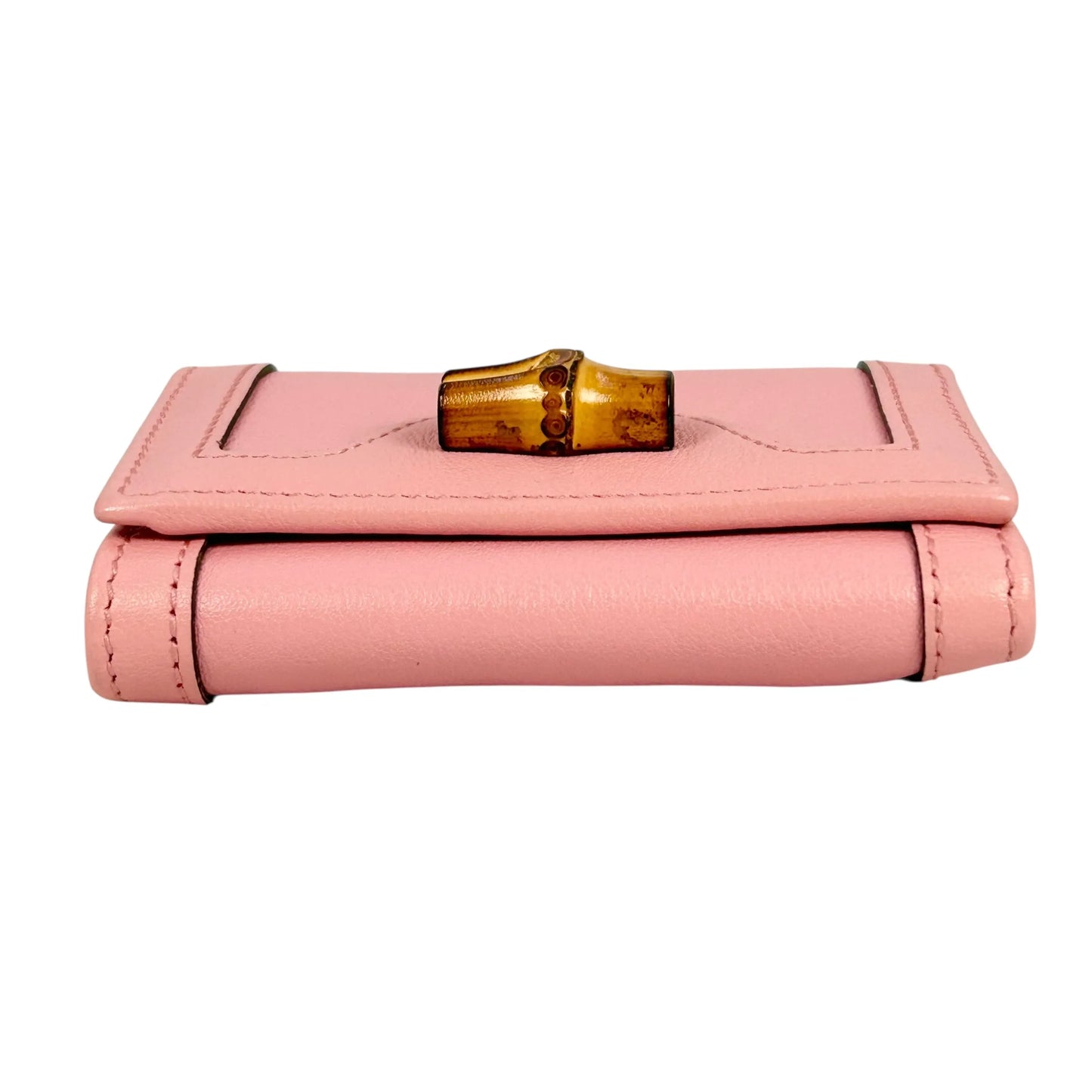 GUCCI GG marmont Bamboo Compact Wallet - Pink