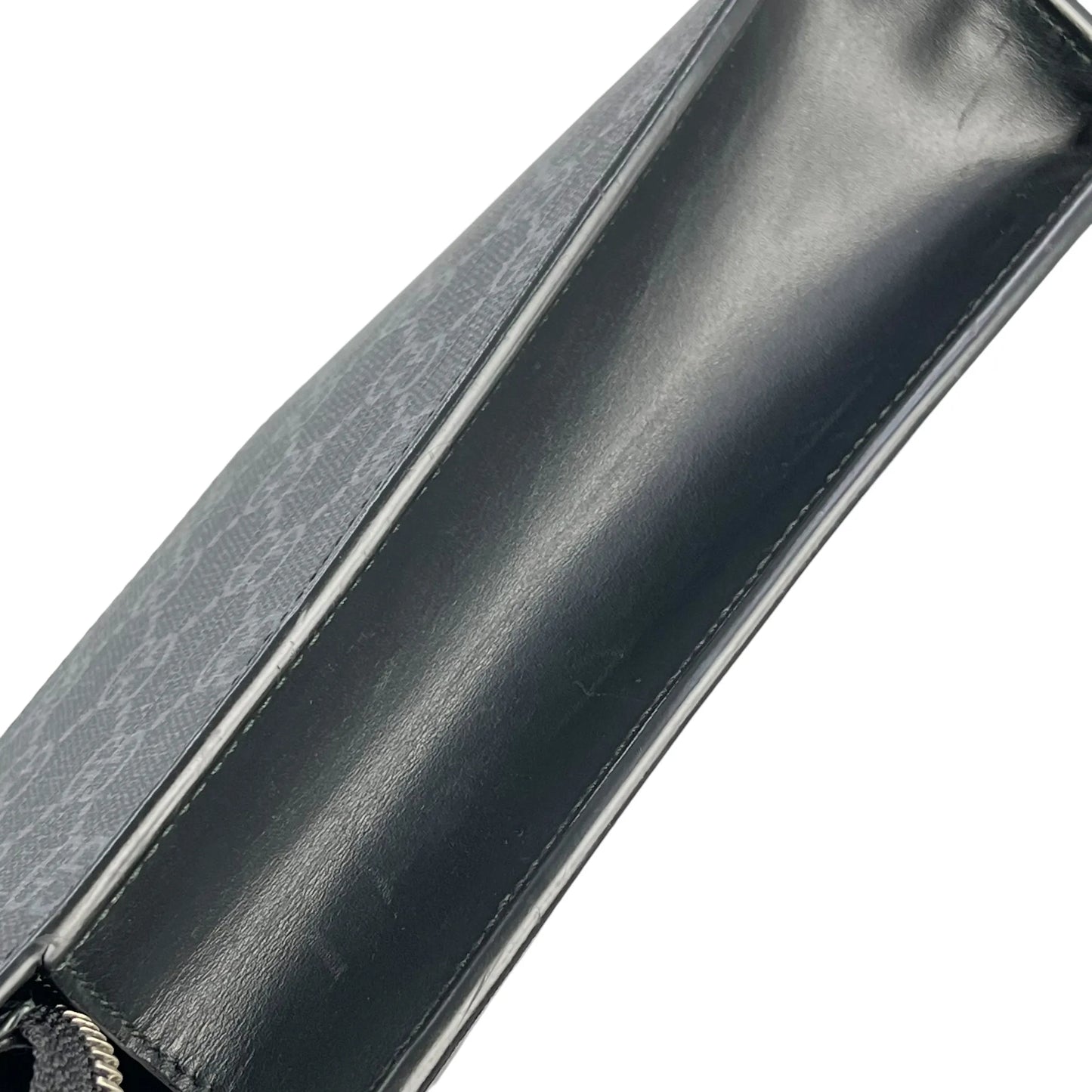 GUCCI GG Supreme Web Clutch Bag - Black