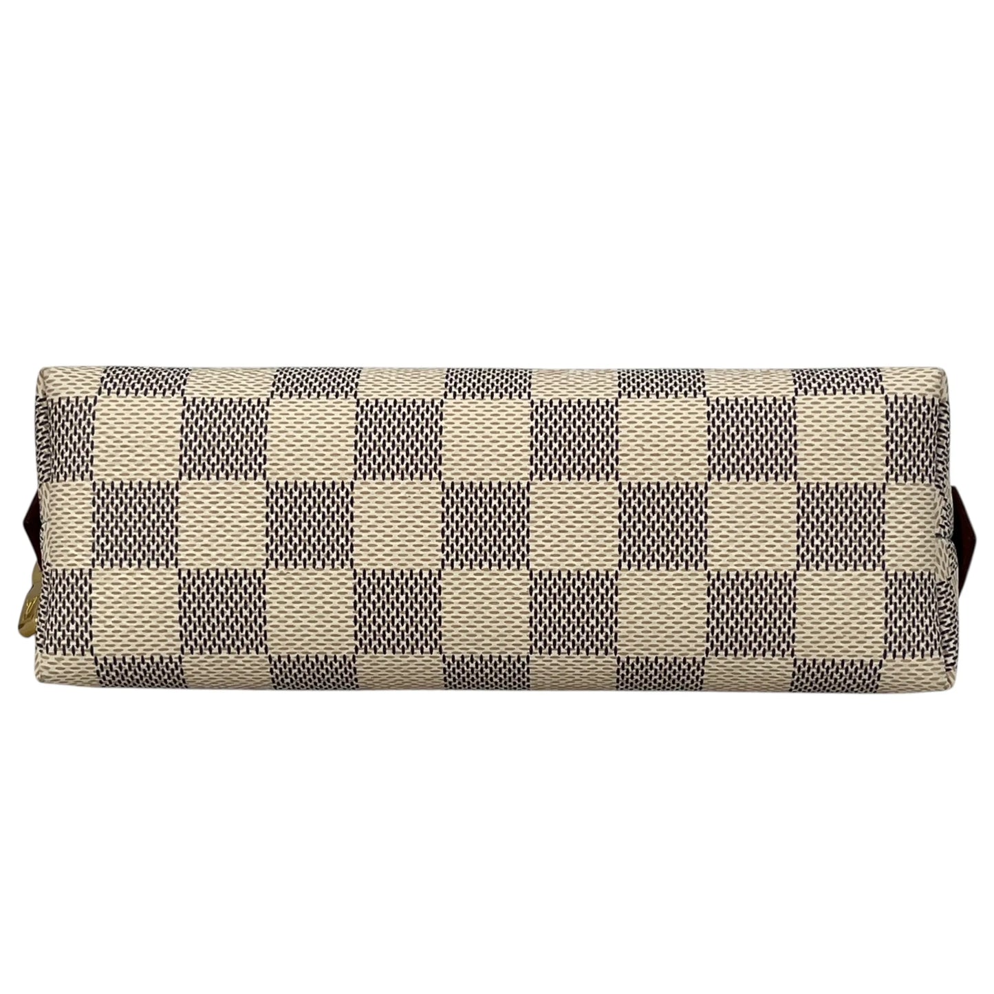 Louis Vuitton Damier Azur Pochette Cosmetic Pouch - White