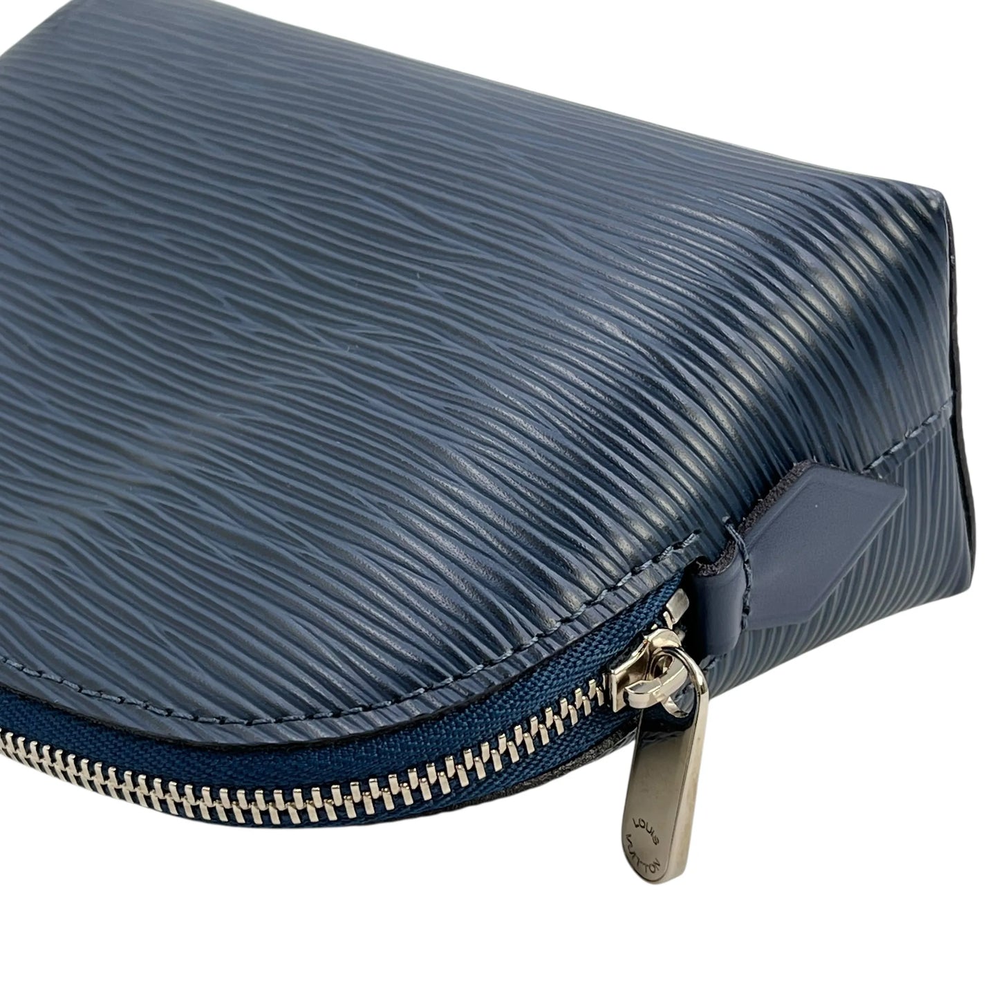 Louis Vuitton Epi Pochette Cosmetic Pouch - Navy
