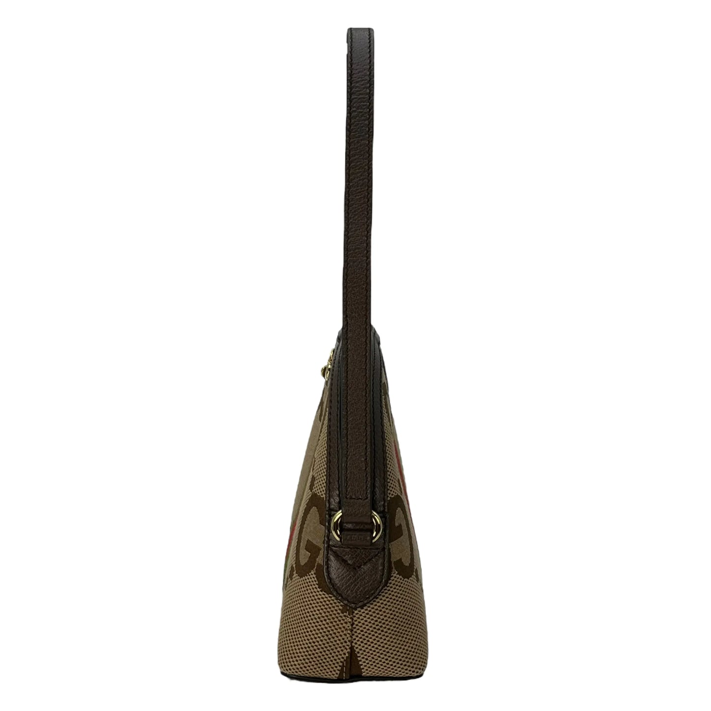 GUCCI Ophidia Jumbo GG Small Shoulder Bag - Brown