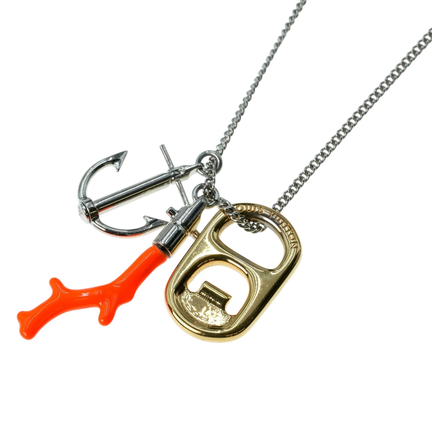 Louis Vuitton Anchor Motif Necklace