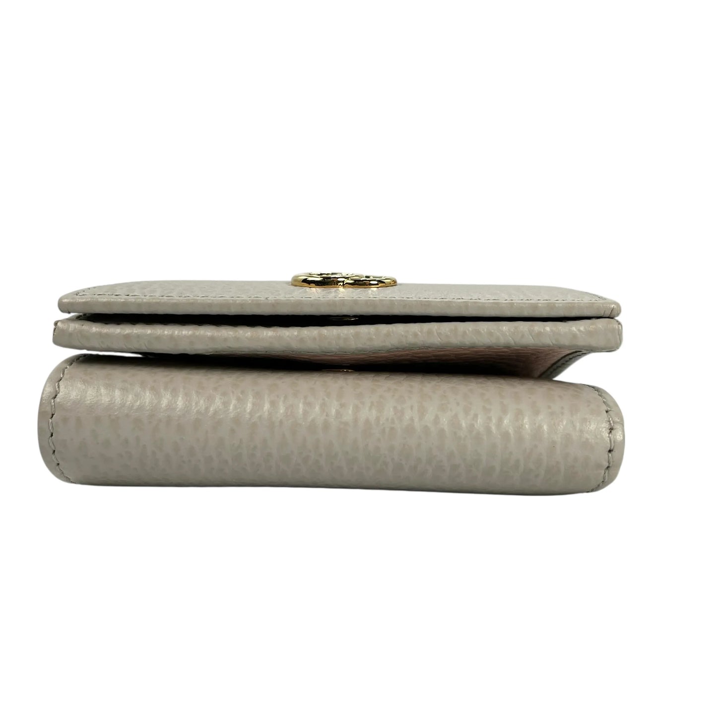GUCCI Double G Compact Wallet - Gray