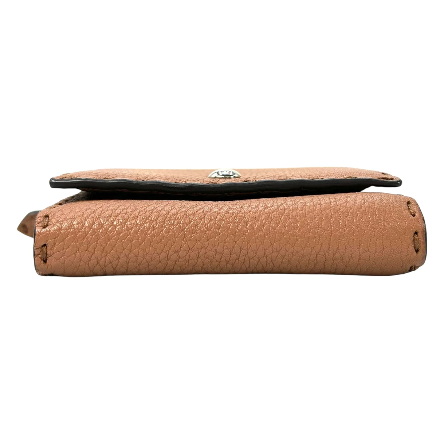 FENDI Selleria Compact Wallet - Brown
