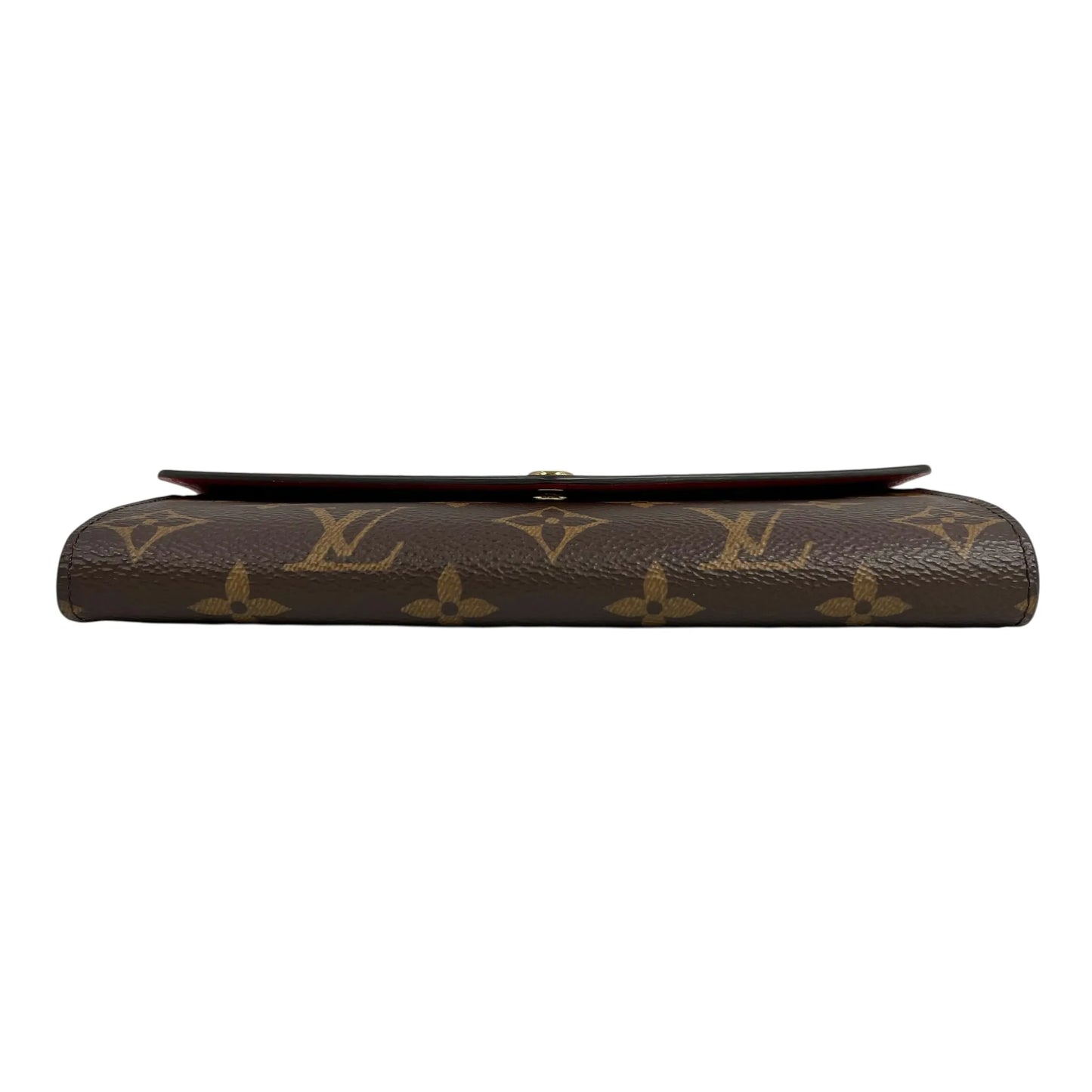 Louis Vuitton Monogram Portefeuille Salah Long Wallet - Brown × Red - 35056