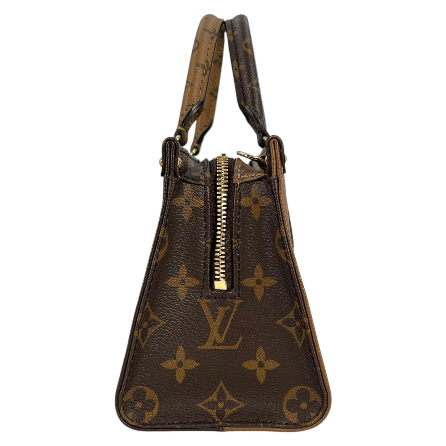 Louis Vuitton Monogram Reverse On The Go EW - Brown