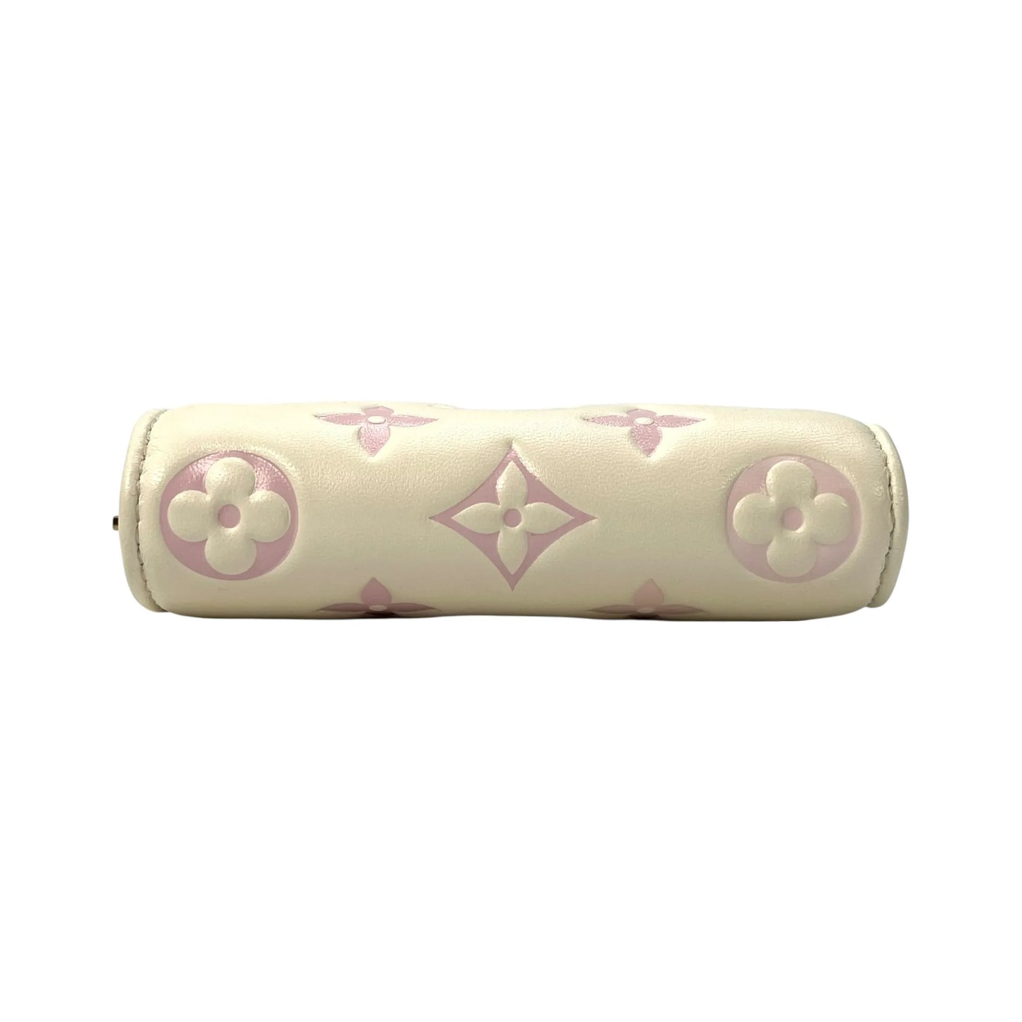 Louis Vuitton Monogram Portefeuille Lou Compact Wallet - White