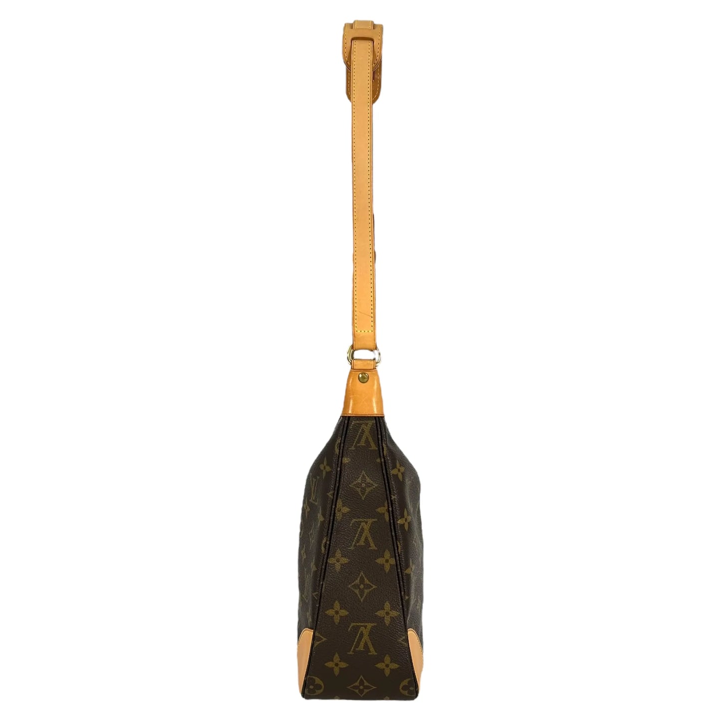 Louis Vuitton Boulogne PM Monogram Canvas Shoulder Bag - Brown