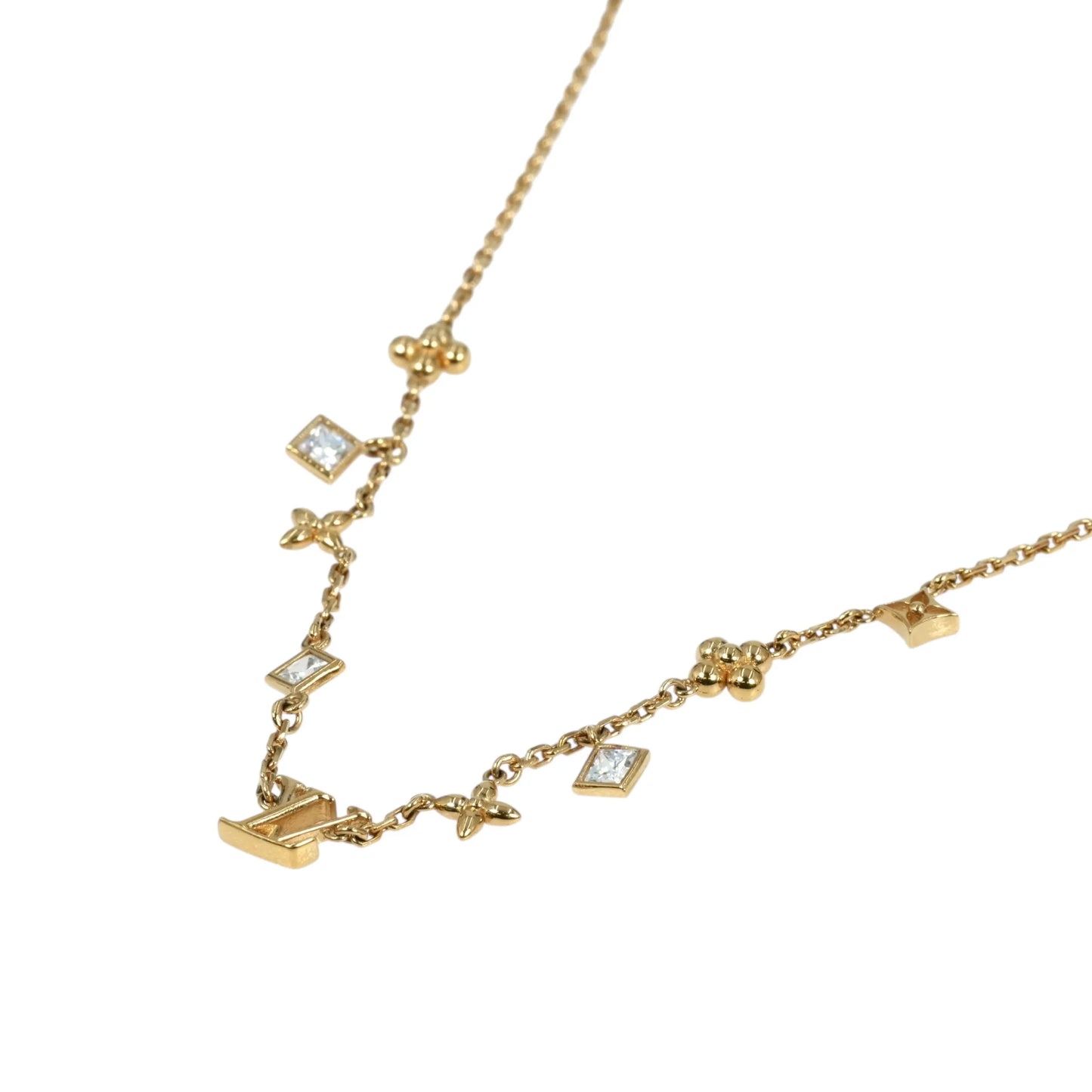 Louis Vuitton In The Sky Necklace - Gold Plated