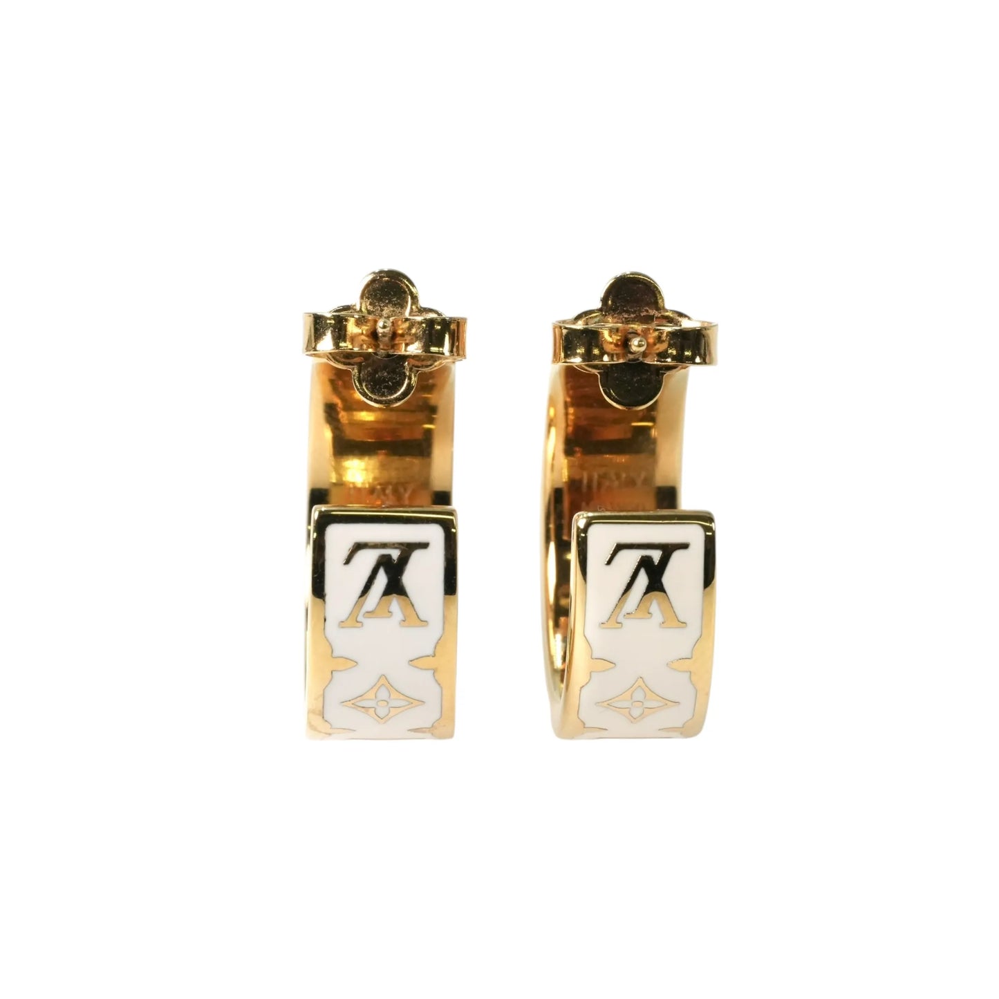 Louis Vuitton Nano Gram Earring - Enamel