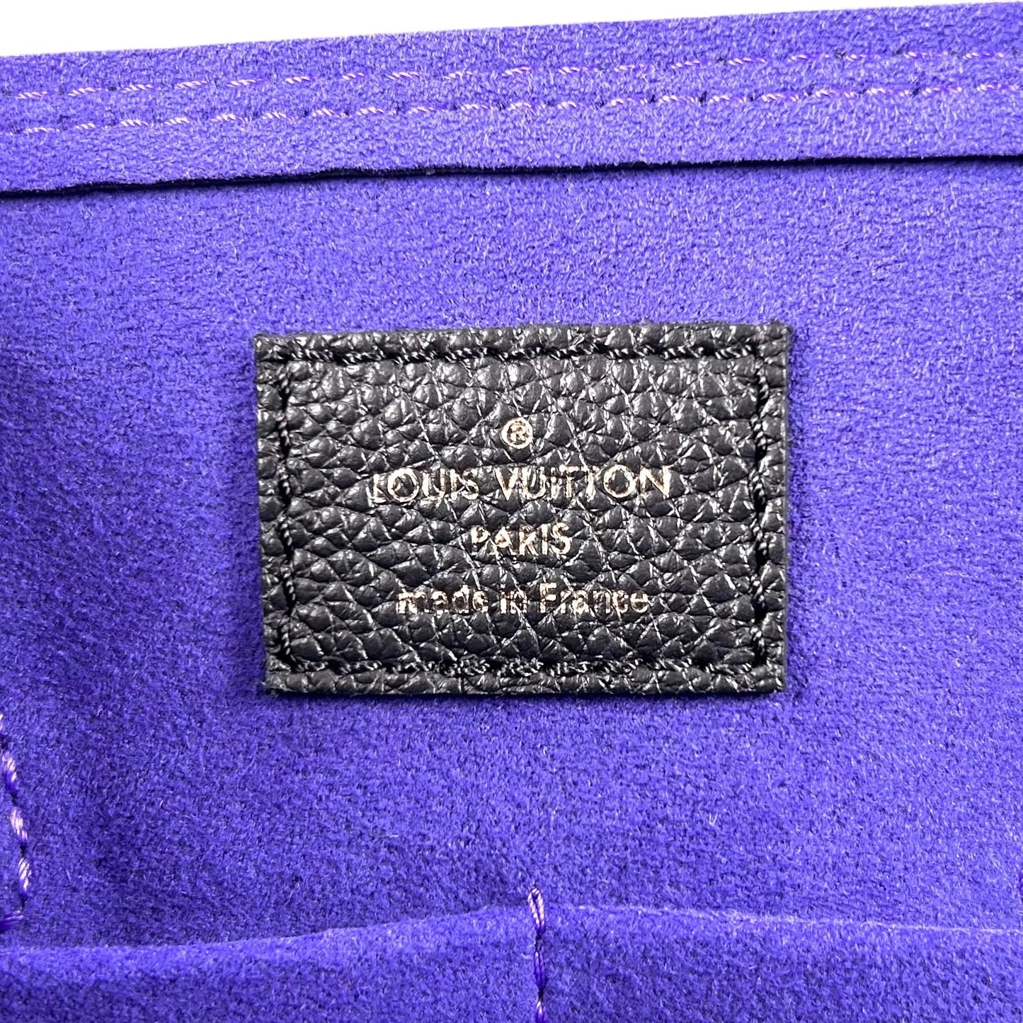 Louis Vuitton Neo Alma PM Monogram Empreinte Hand Bag - Black × Purple