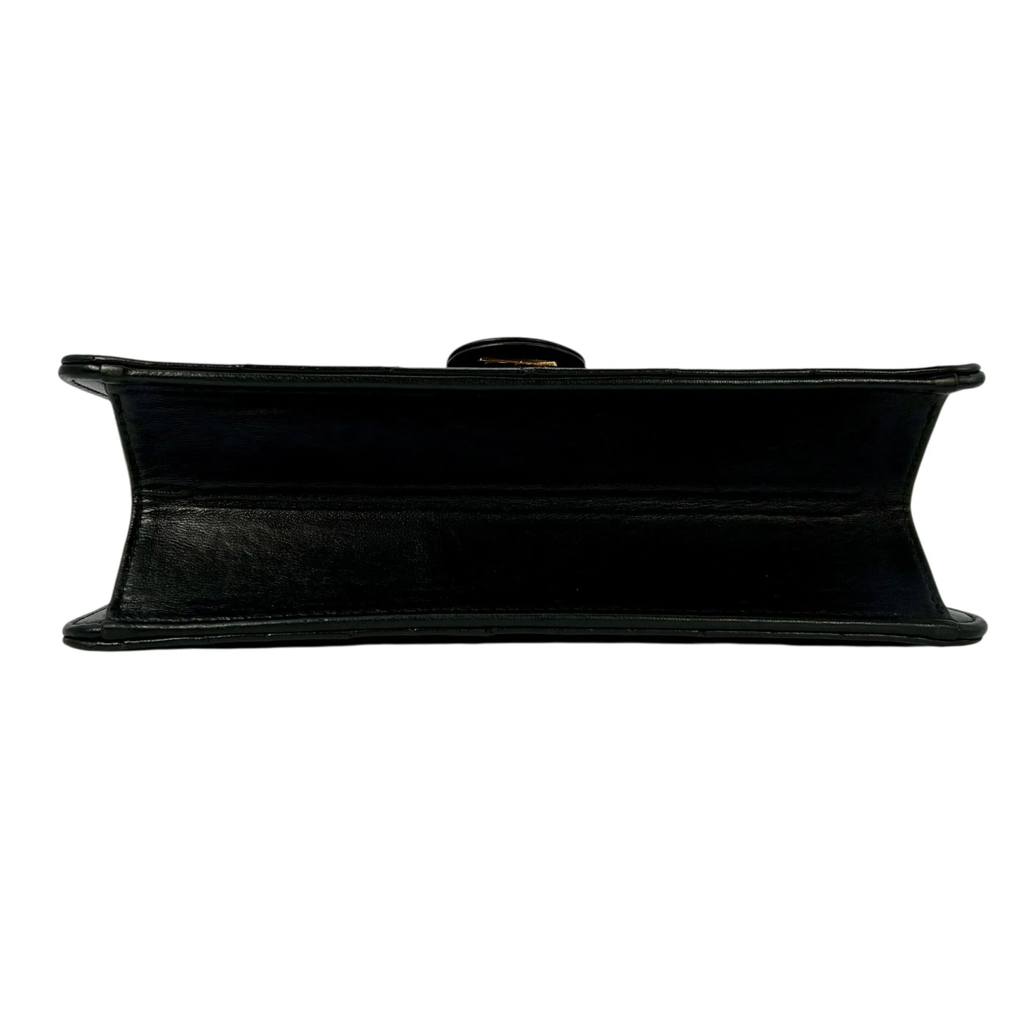 CHANEL Matelasse Lambskin Chain Shoulder Bag - Black