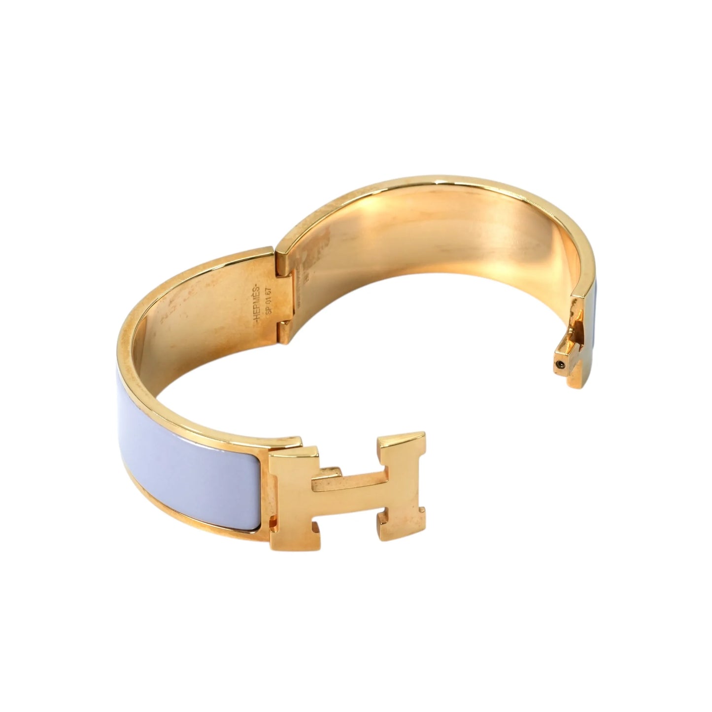 HERMES Clic Clac H Bracelet - Yellow Gold