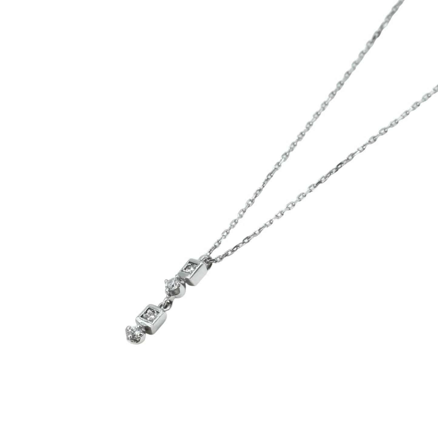 STAR JEWELRY Diamond 0.09 Necklace - 18KWG