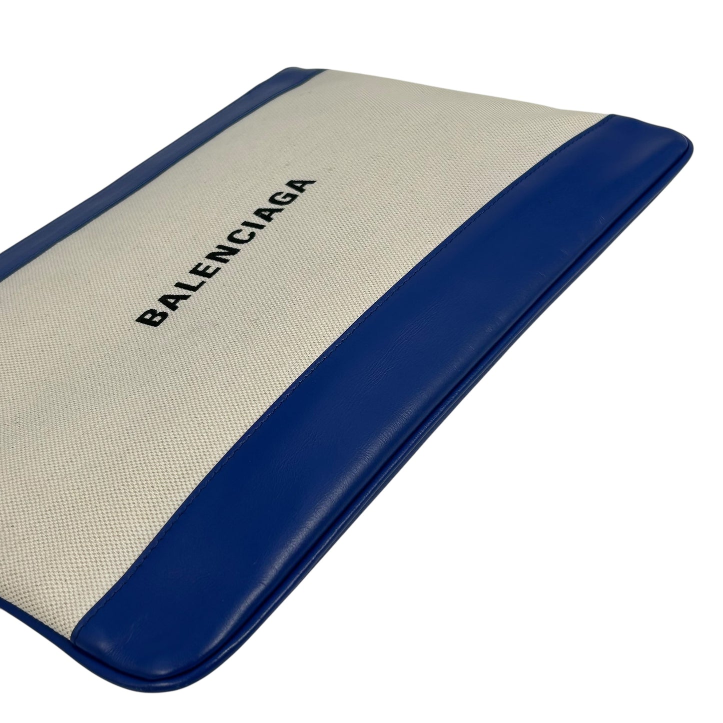 BALENCIAGA Canvas Clutch Bag