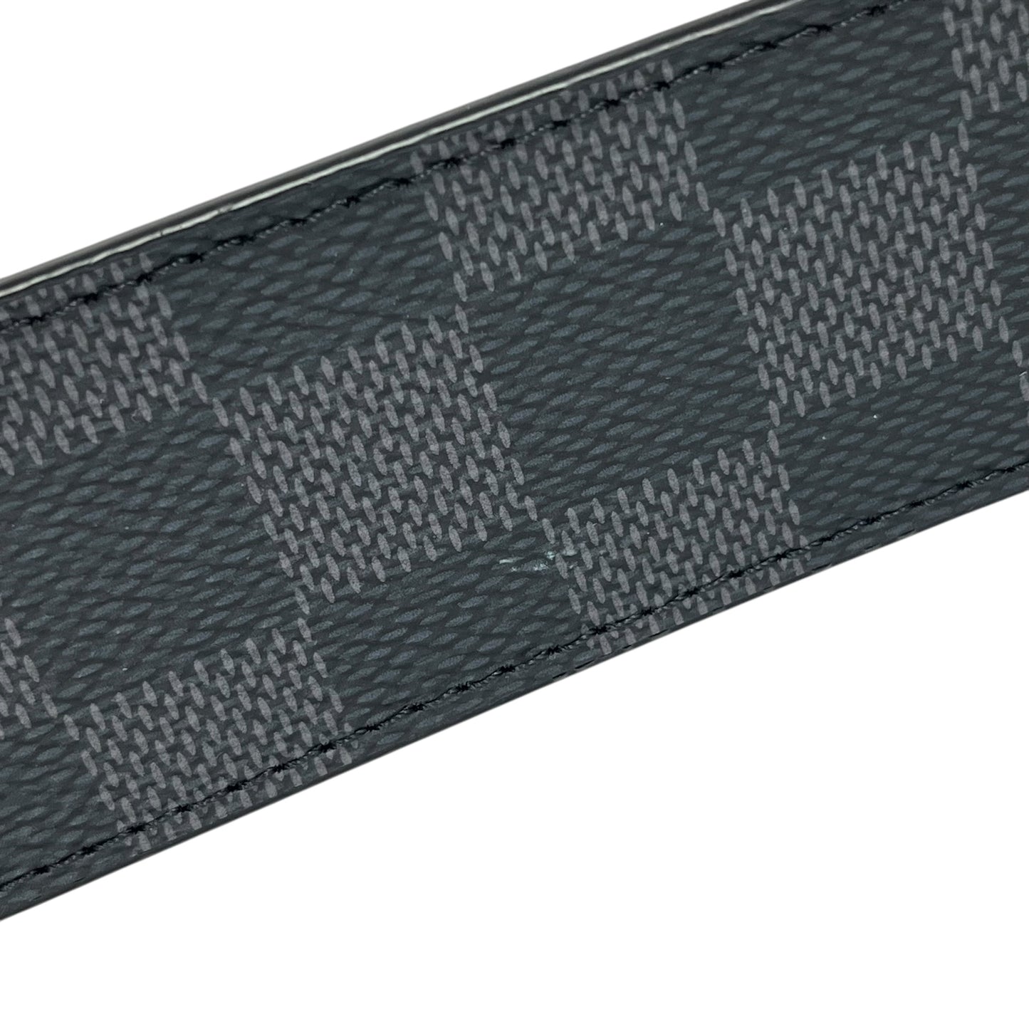 Louis Vuitton Initiales Damier Graphite Belt