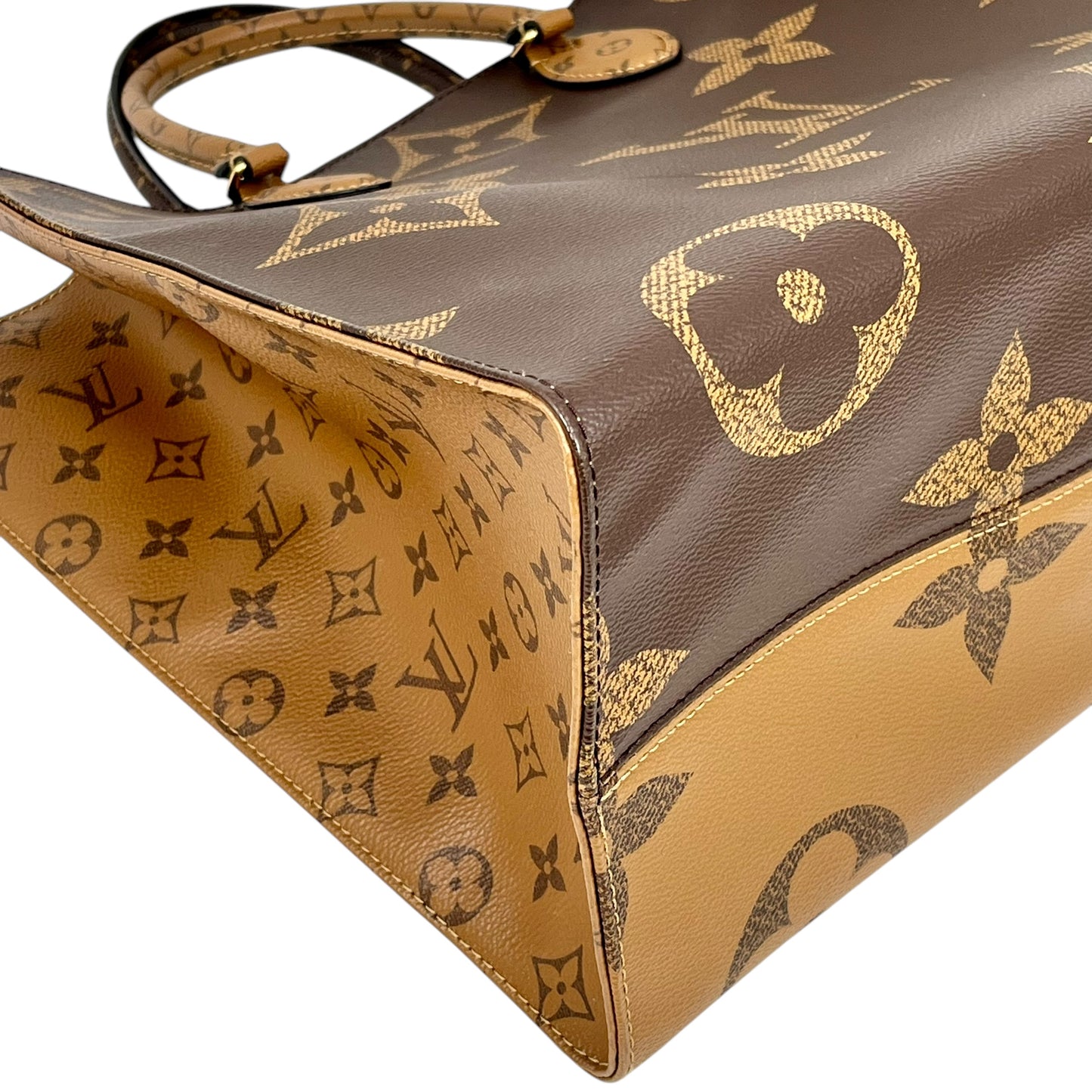 Louis Vuitton On The Go GM Brown Tote Bag