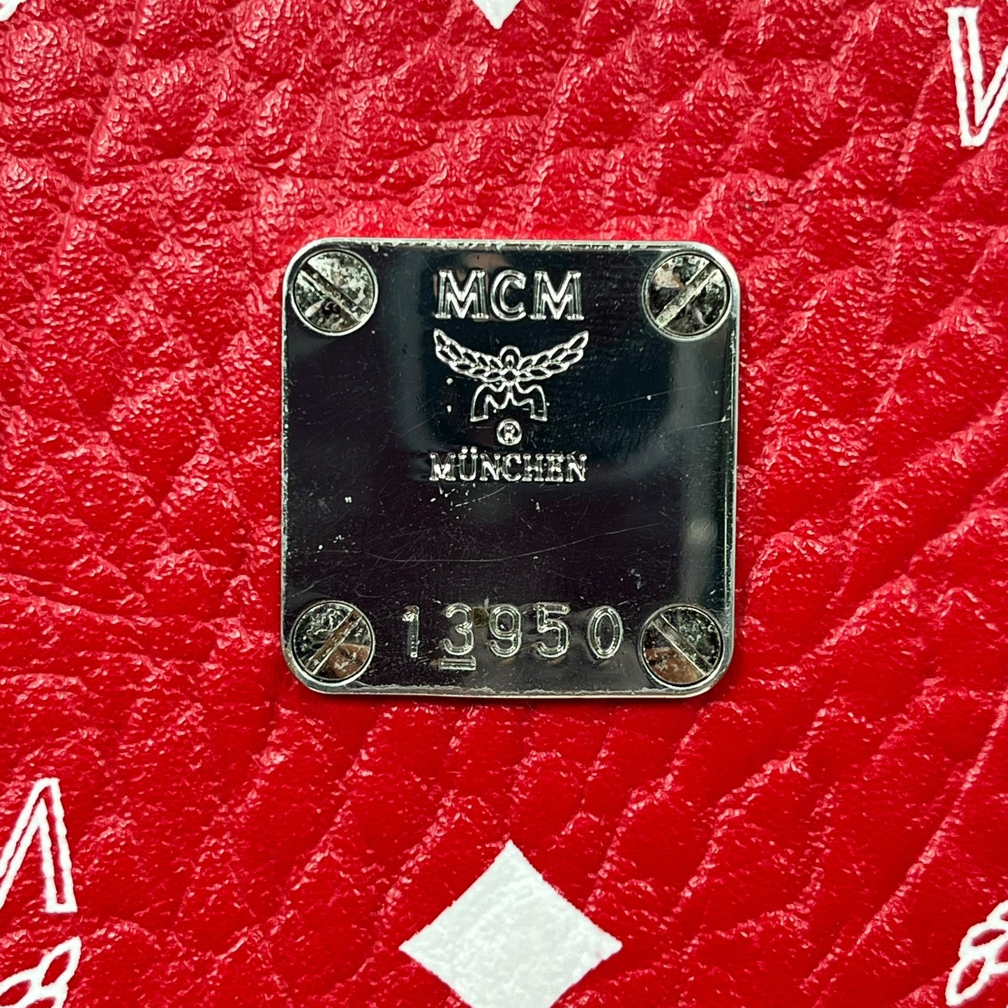 MCM Stark Visetos Backpack small size korean exclusive