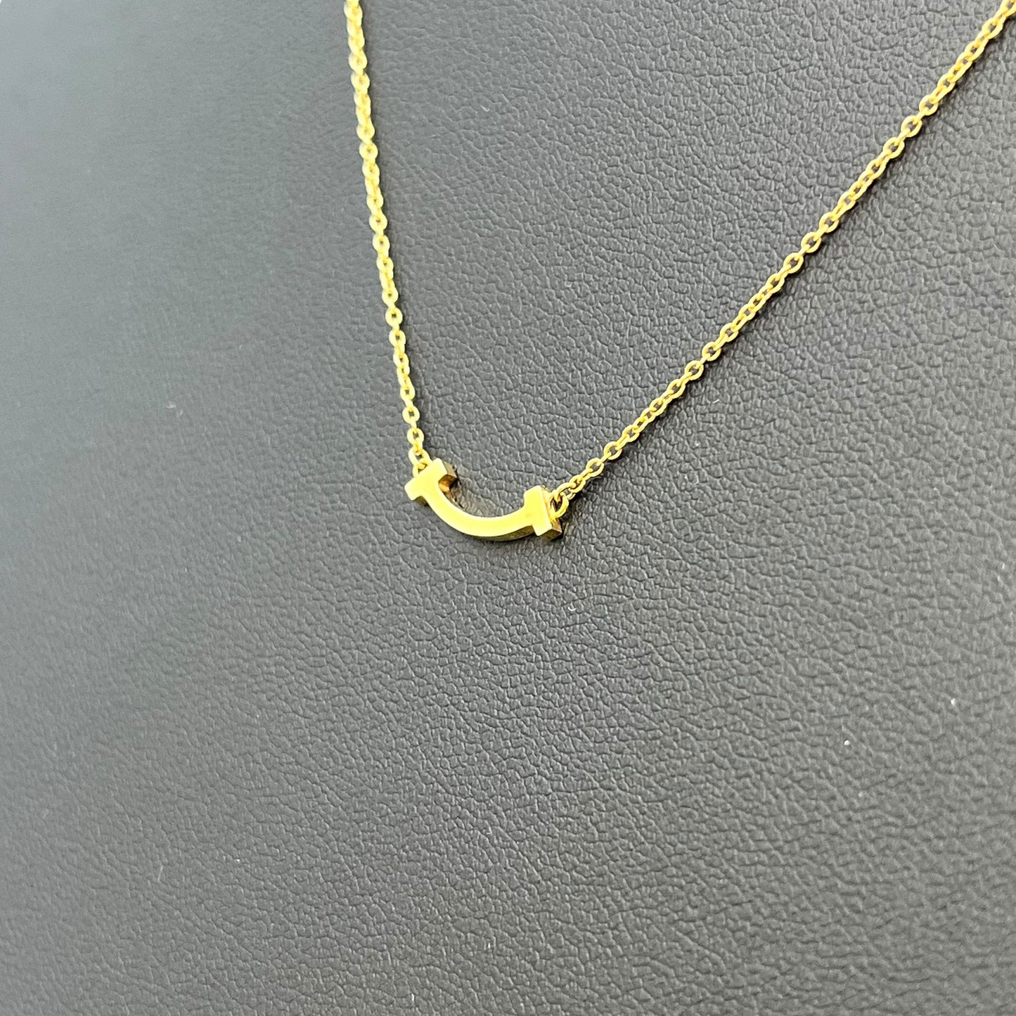Tiffany T Smile Pendant Necklace